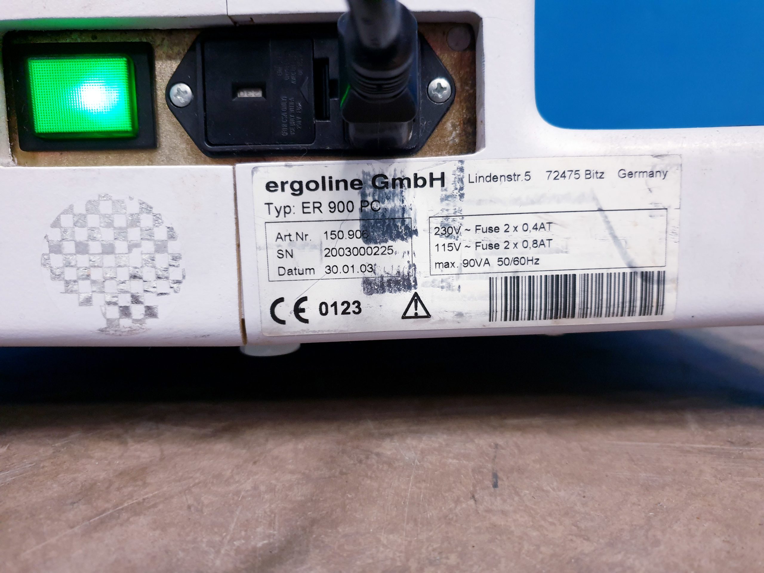 Ergoline Ergo-metrics ER900 PC ER 900 PC – Ergometer – Fahrradergometer thumbnail 8