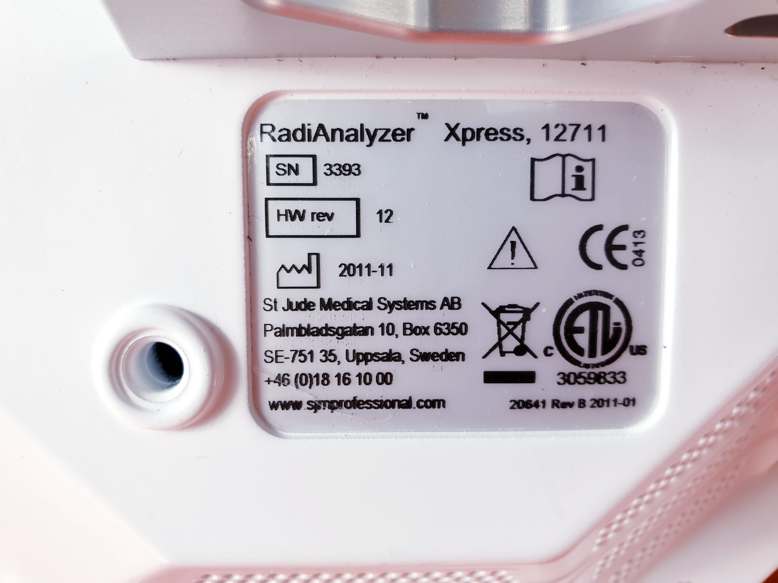 ST JUDE Medical RADIAnalyzer Xpress 12711 thumbnail 7
