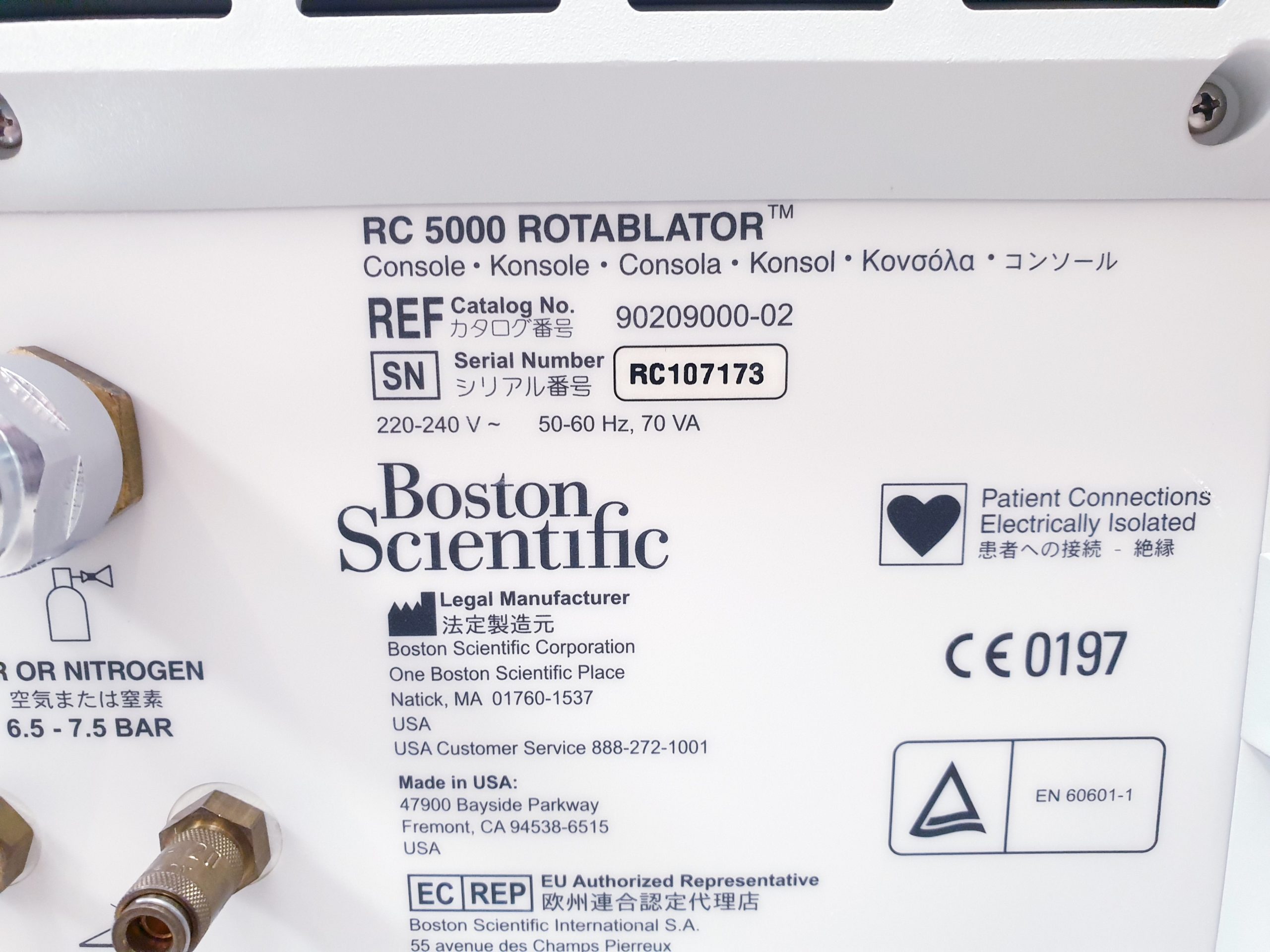 Boston Scientific RC 5000 Rotablator Rotations-Angioplastie-Konsole thumbnail 7
