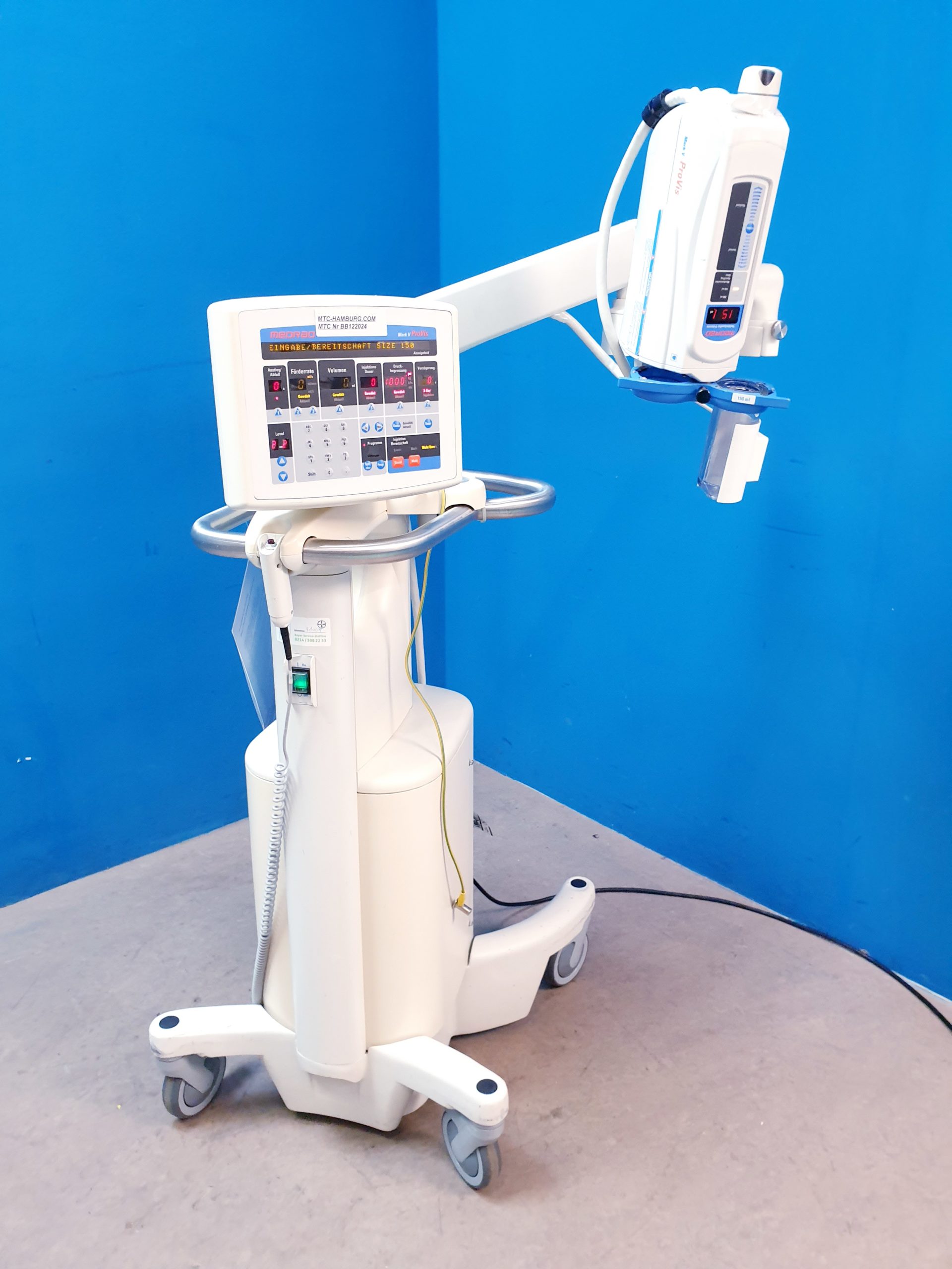 MEDRAD Mark V ProVis Angiographischer Injektor thumbnail 4