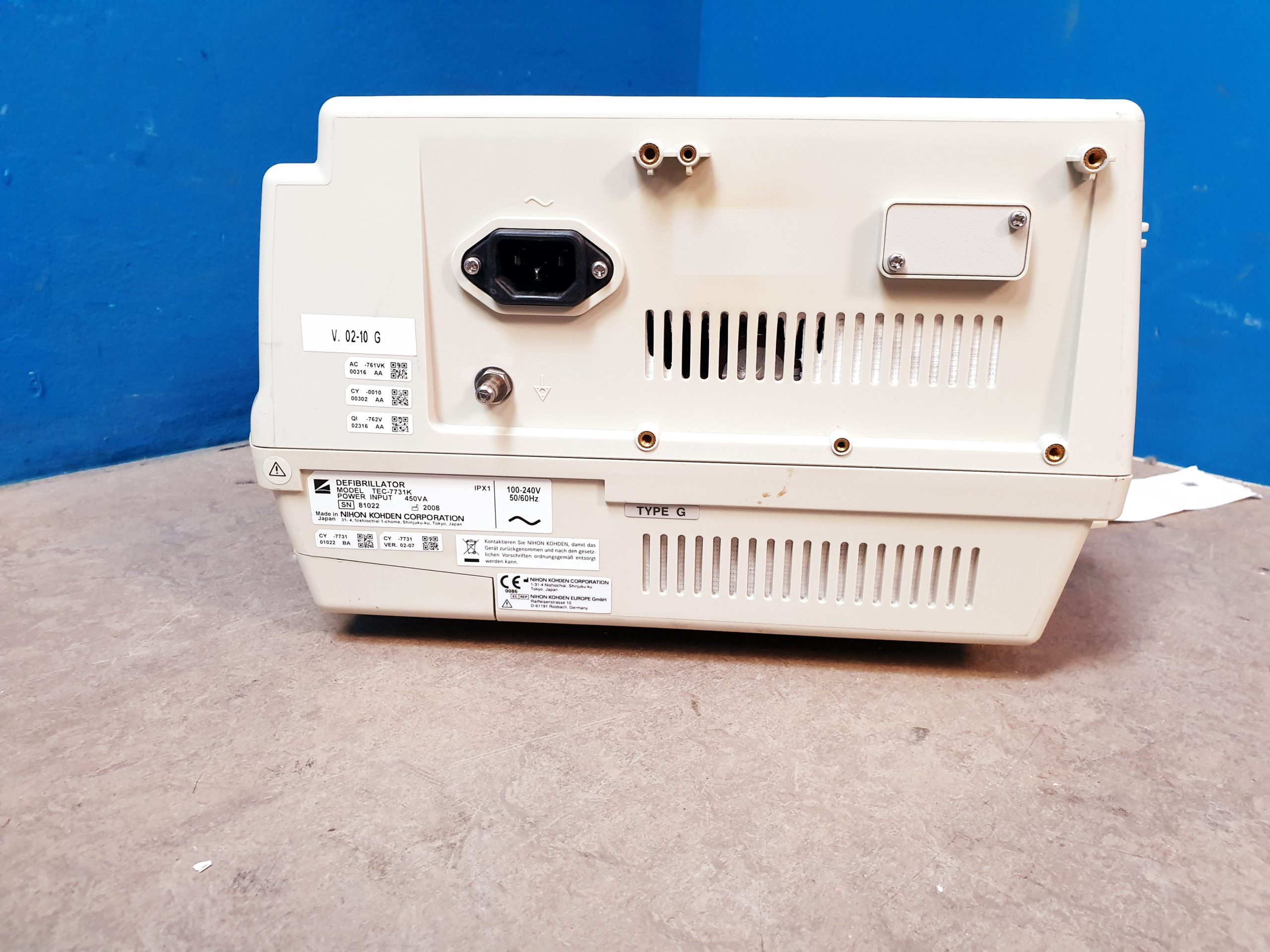 Nihon Kohden Cardiolife Tec-7731K Defibrillator thumbnail 11