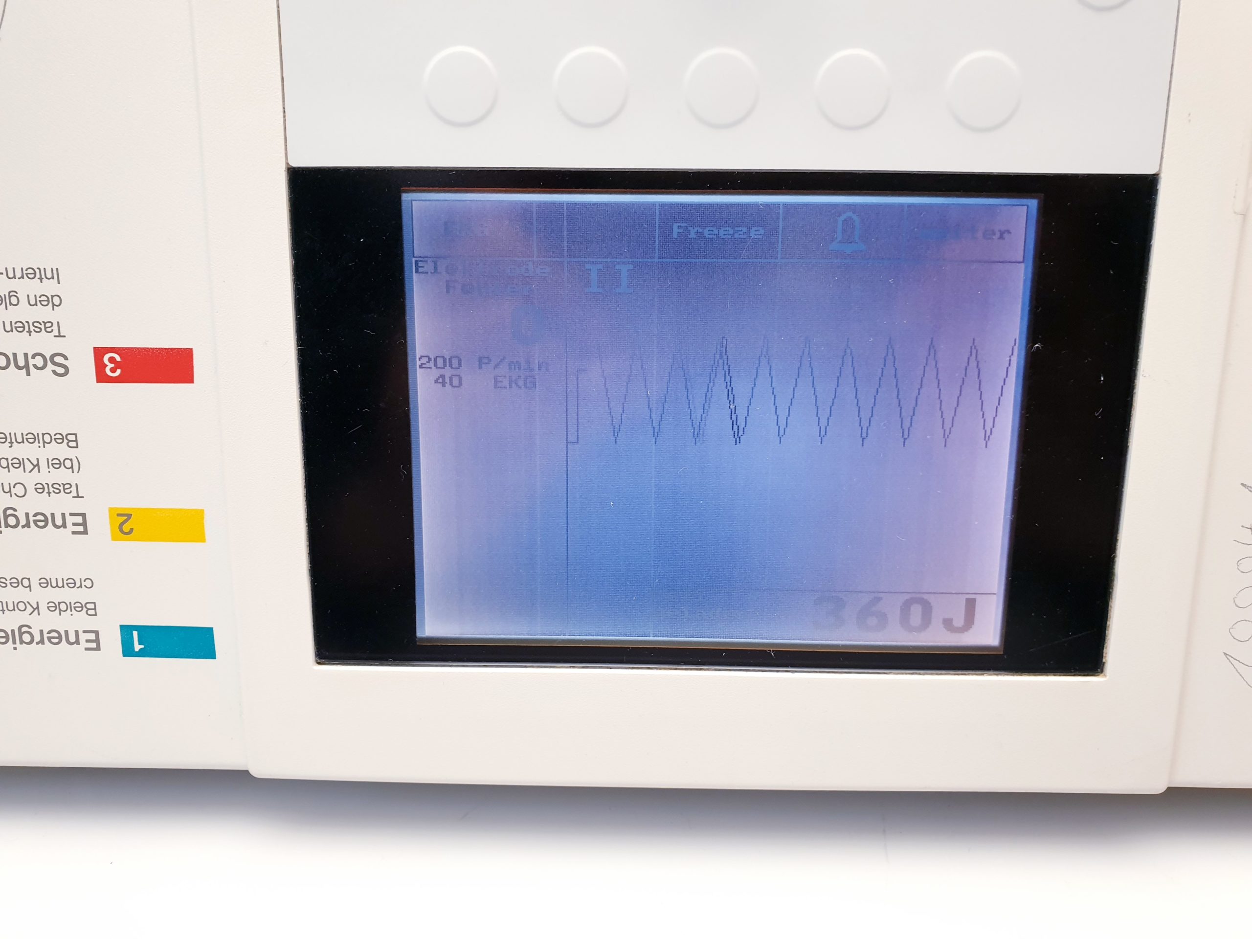 GE Hellige Cardioserv Defibrillator Hellige Cardioserv Defibrillator thumbnail 6