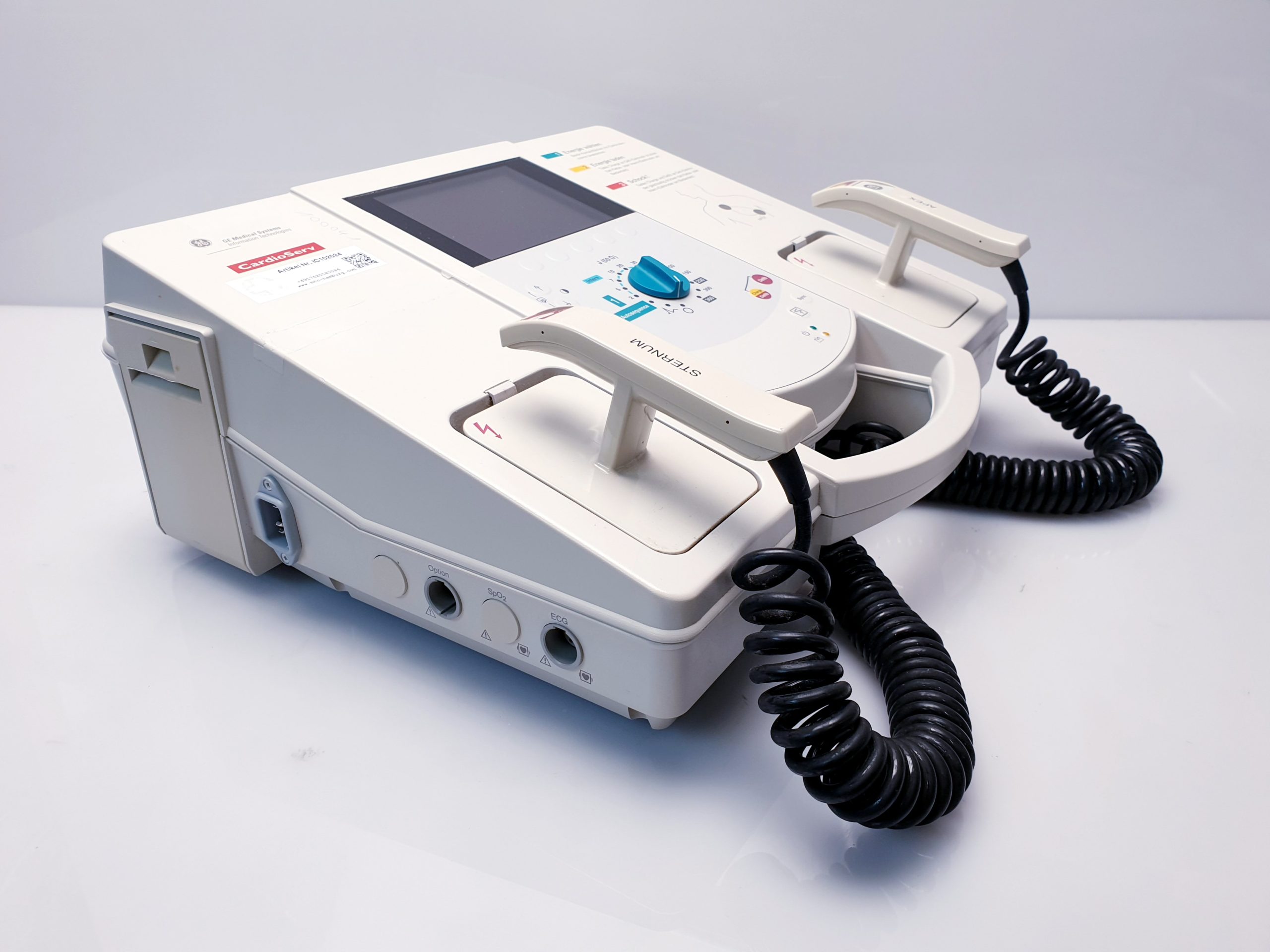 GE Hellige Cardioserv Defibrillator Hellige Cardioserv Defibrillator thumbnail 8