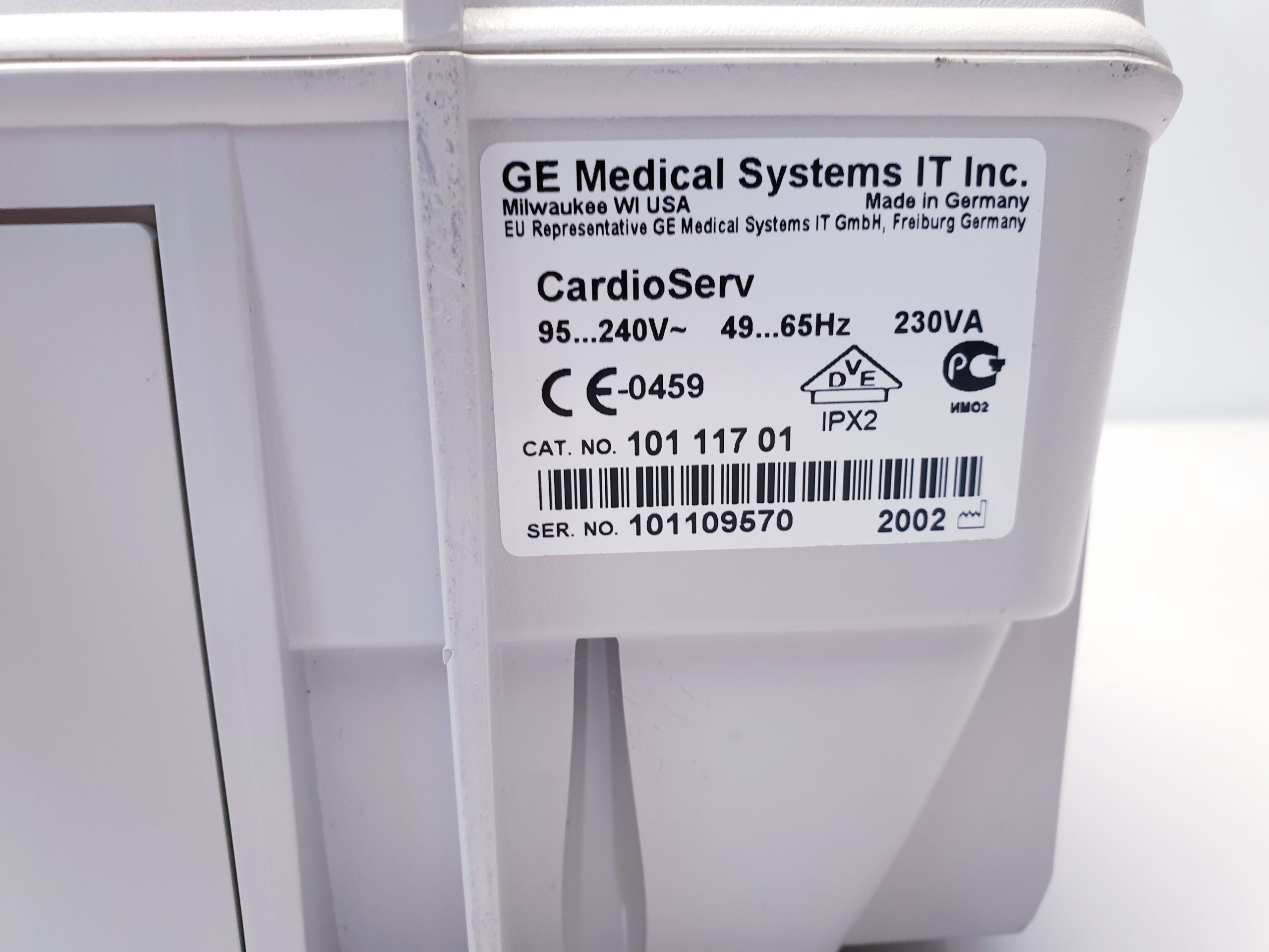 GE Hellige Cardioserv Defibrillator Hellige Cardioserv Defibrillator thumbnail 11