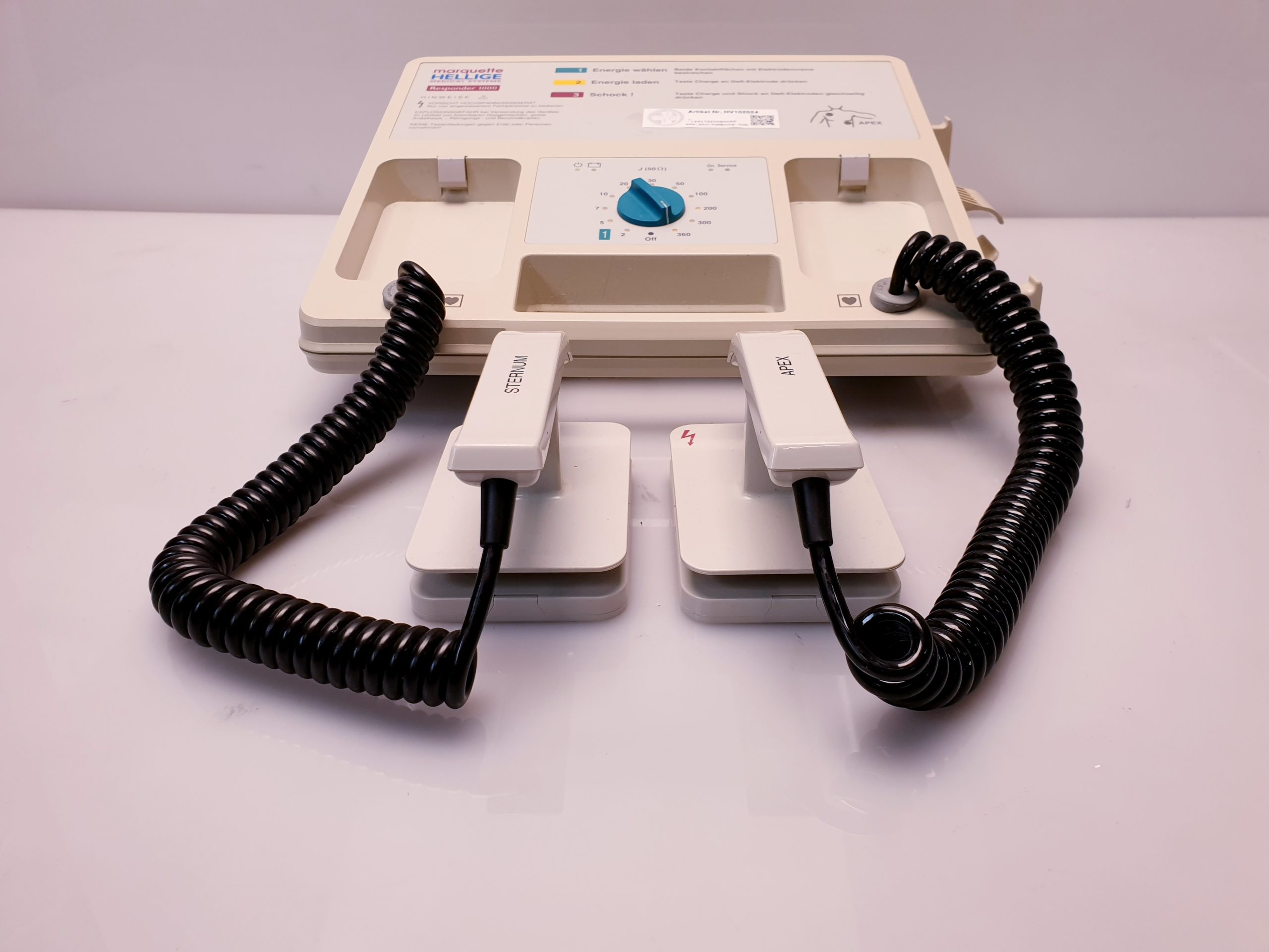 GE Healthcare Hellige Marquette Responder 1000 Defibrillator thumbnail 4
