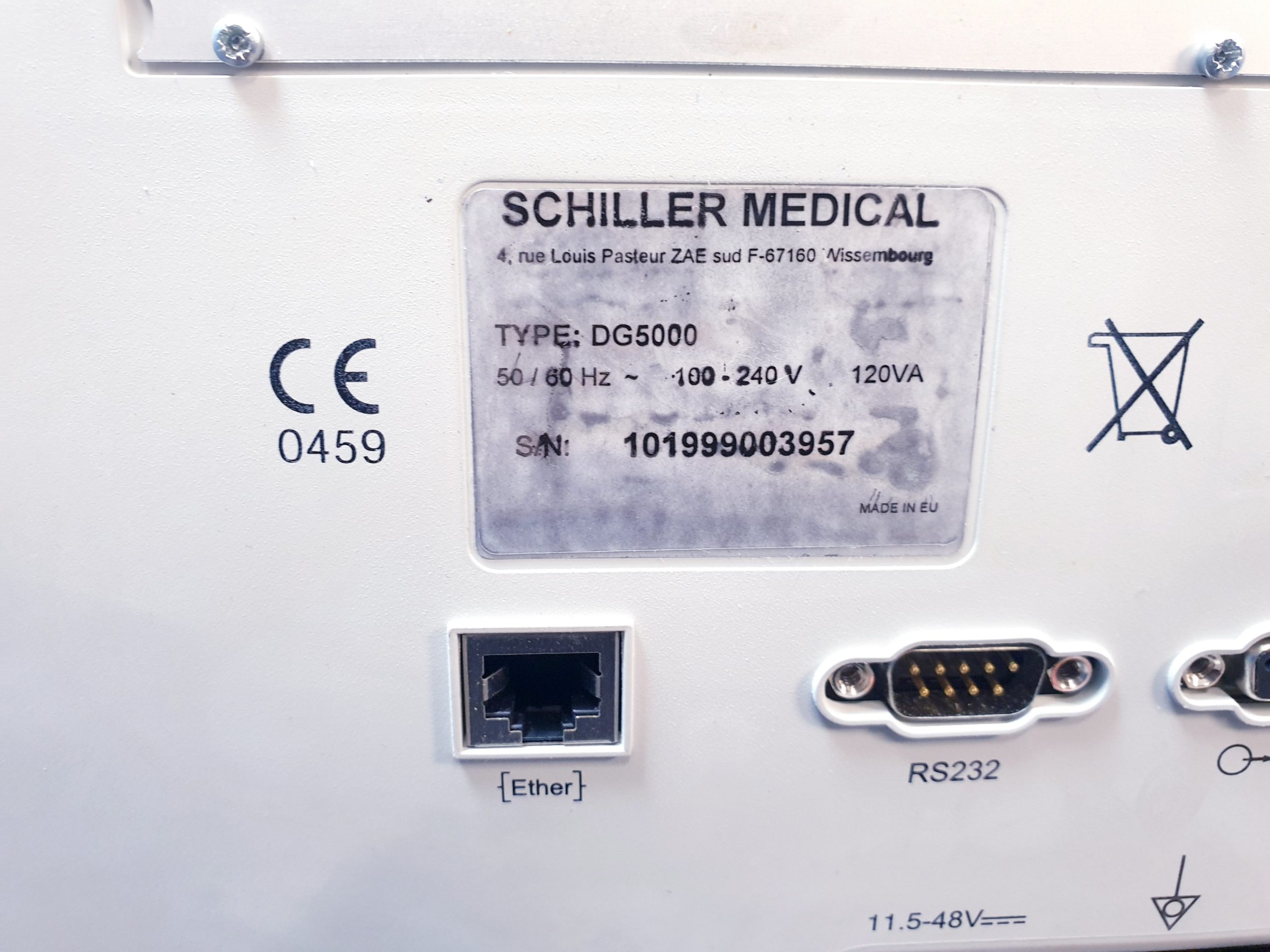 Schiller Defigrad 5000 – Defibrillator – auf fahrbarem Gestell thumbnail 14