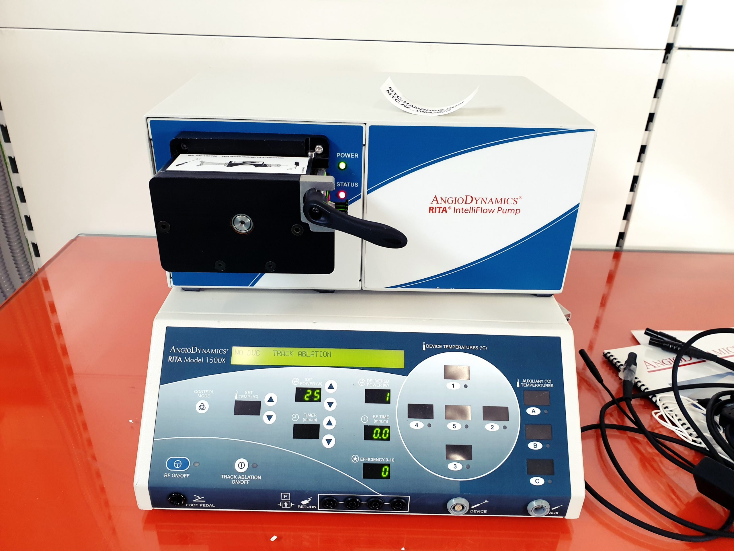 Rita AngioDynamics intelliFlow Infusion Pump + 1500X RF Generator — image 1 of 6