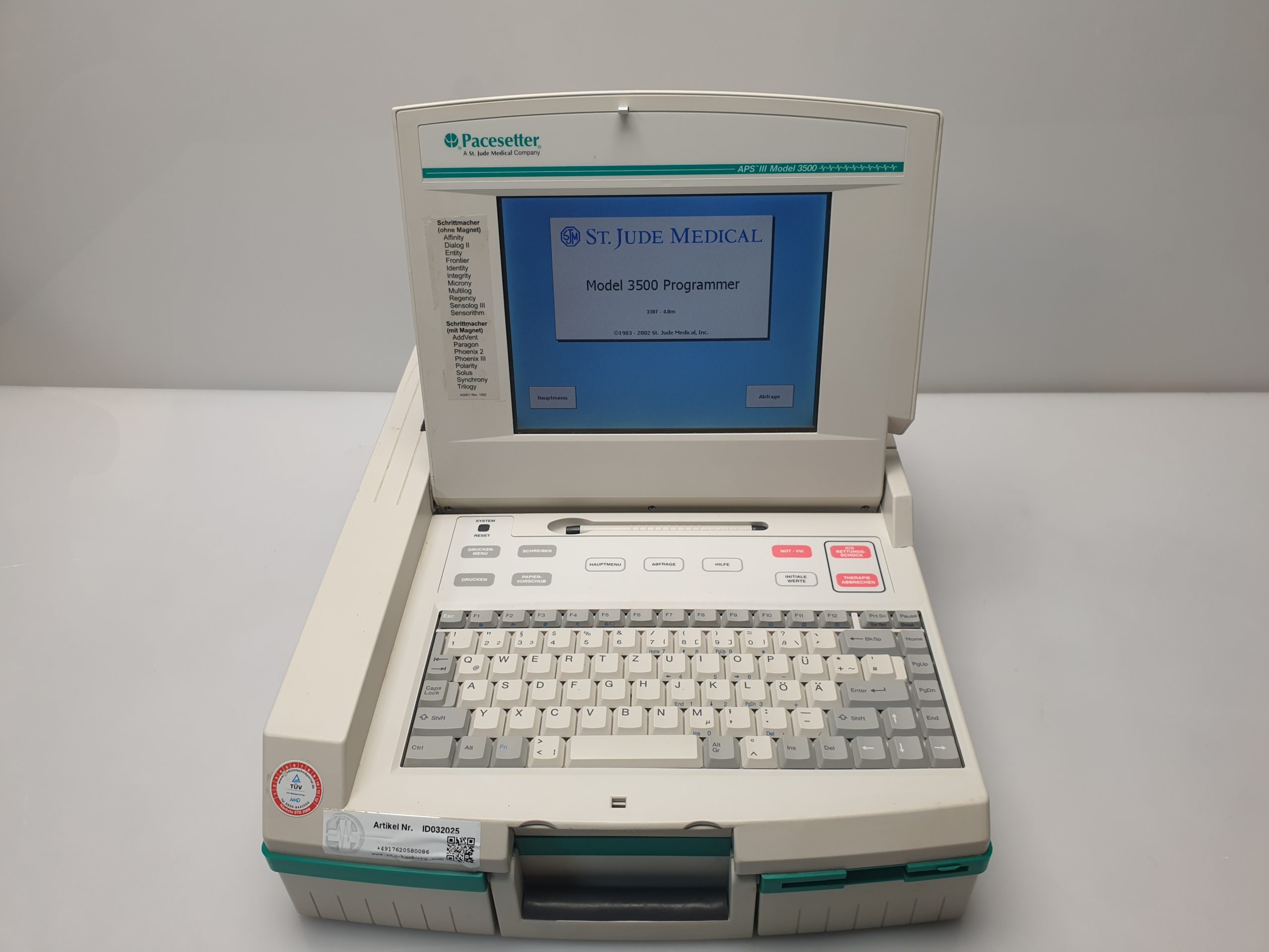 St. Jude Medical Inc. 3500 Pacemaker Programmer thumbnail 9