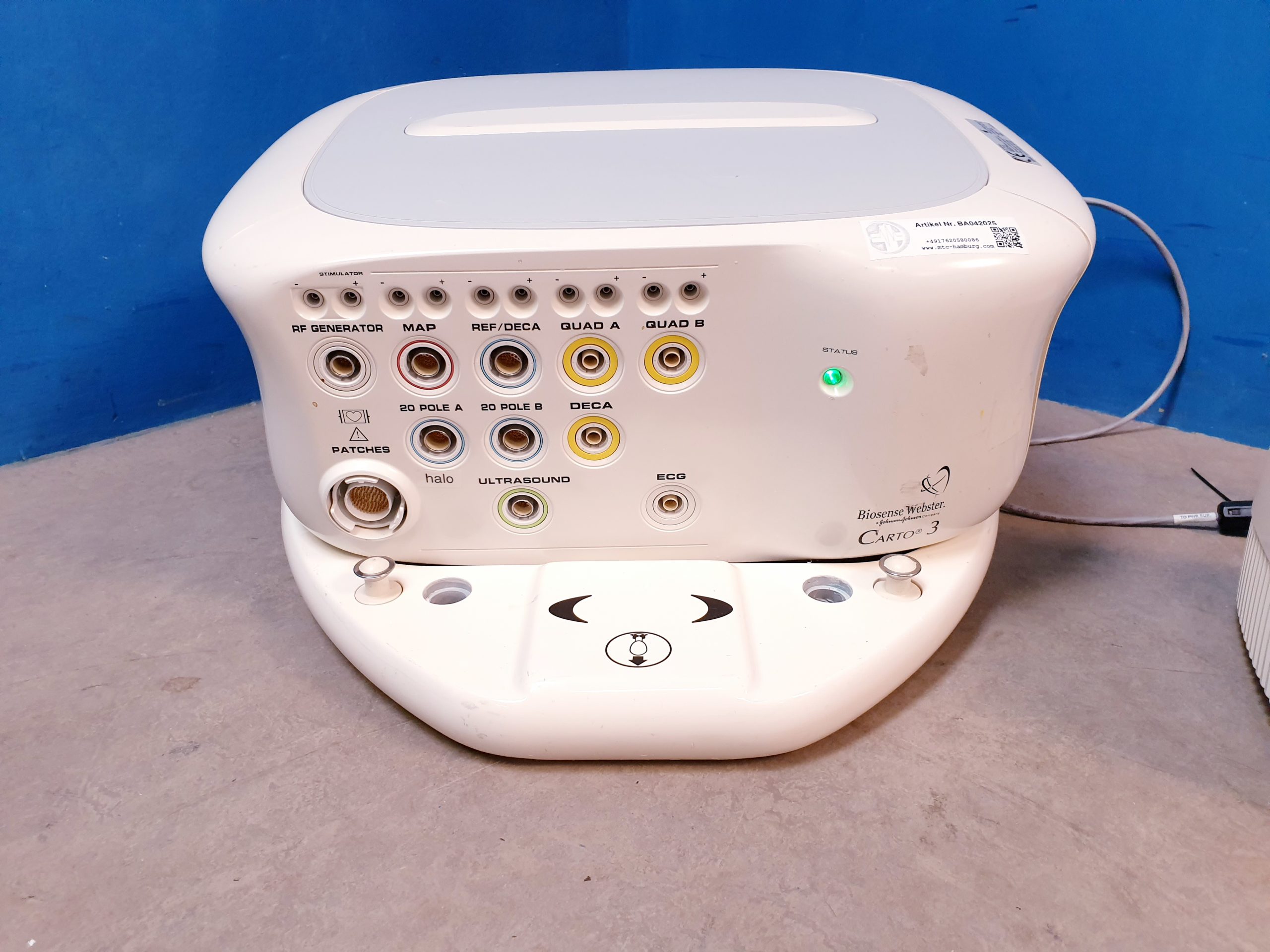 Johnson Johnson Biosense Webster Carto 3 FG-5400-00 Mapping System mit Zubehör thumbnail 33