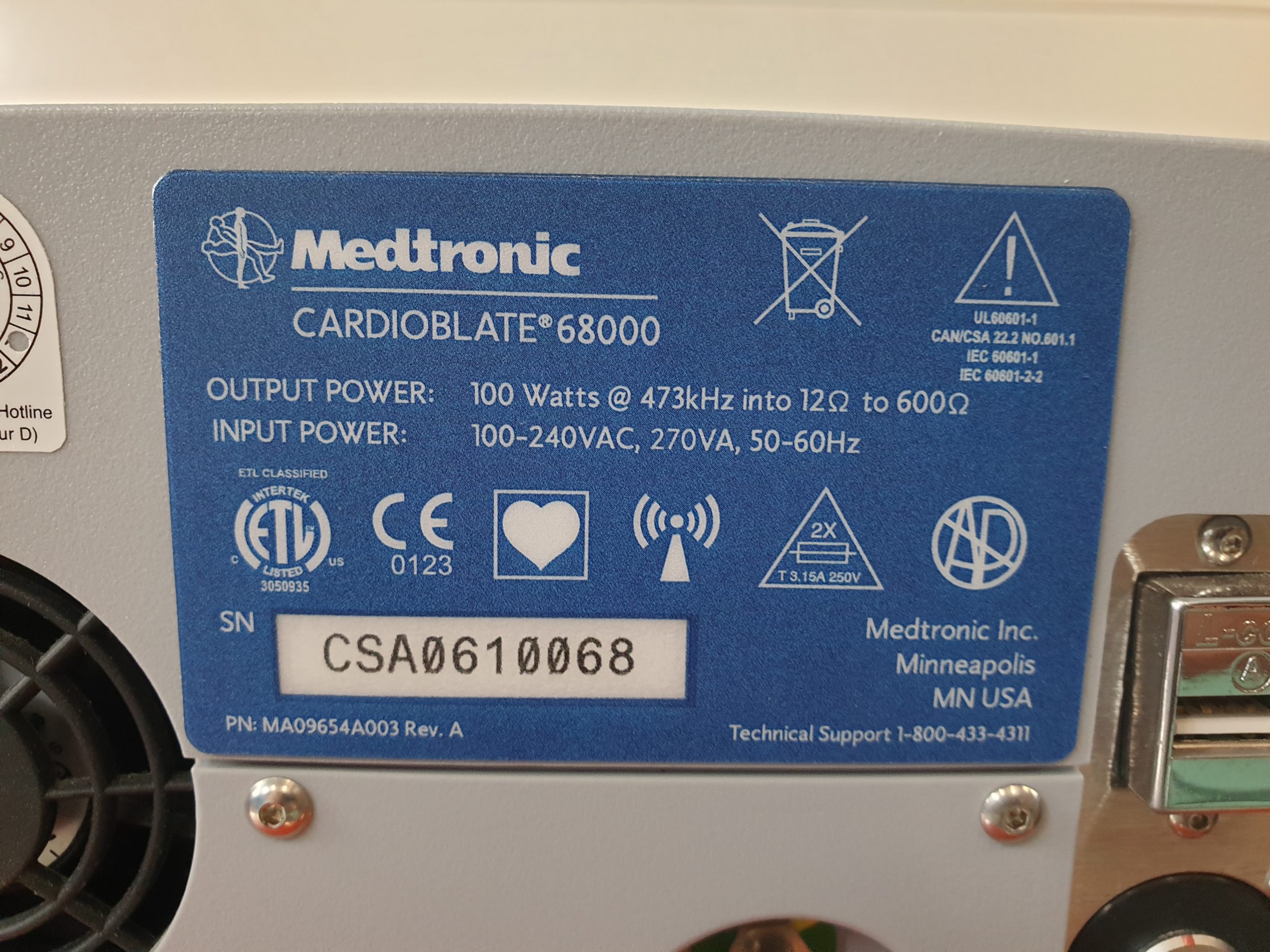 MEDTRONIC Cardioblate 68000 thumbnail 8