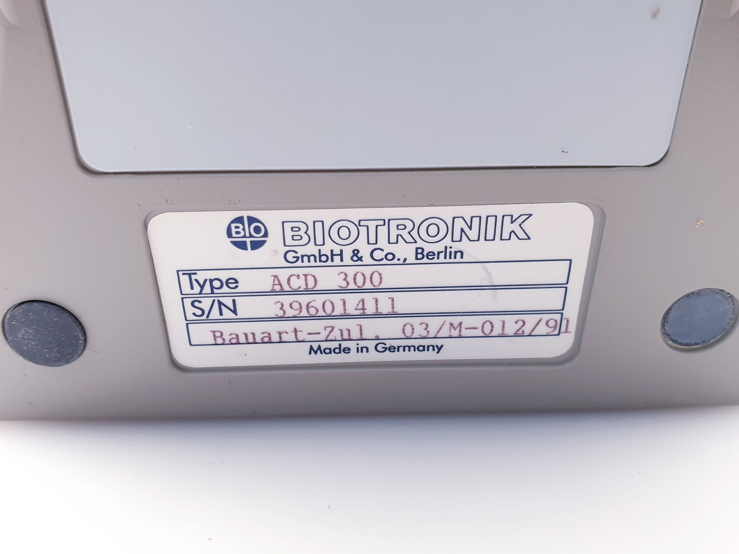 Biotronic ERA300 ERA 300 + ACD300 ACD 300 thumbnail 23
