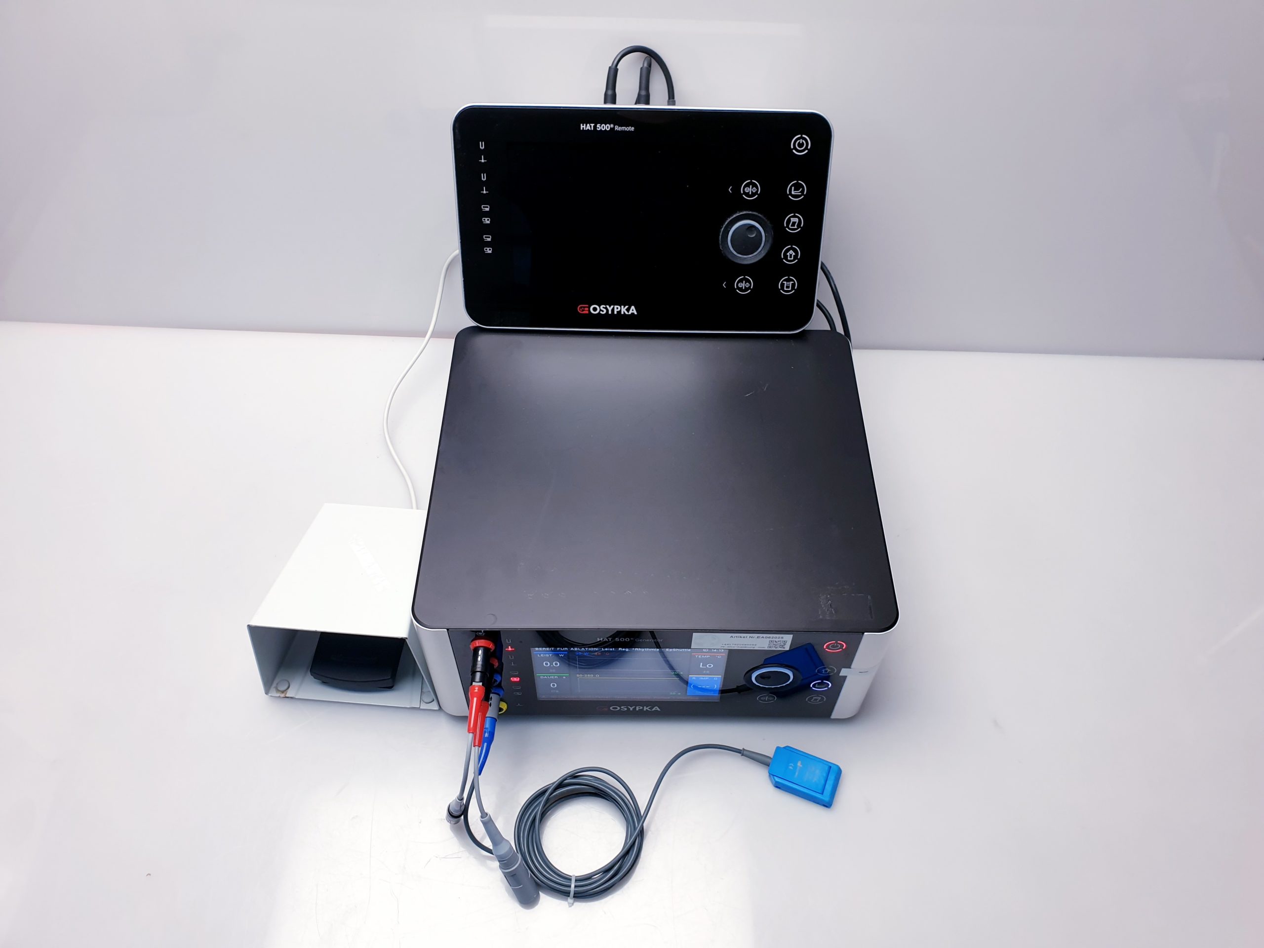 Osypka HAT500 Generator + HAT 500 Pumpe + Remote RF ablation generator thumbnail 5