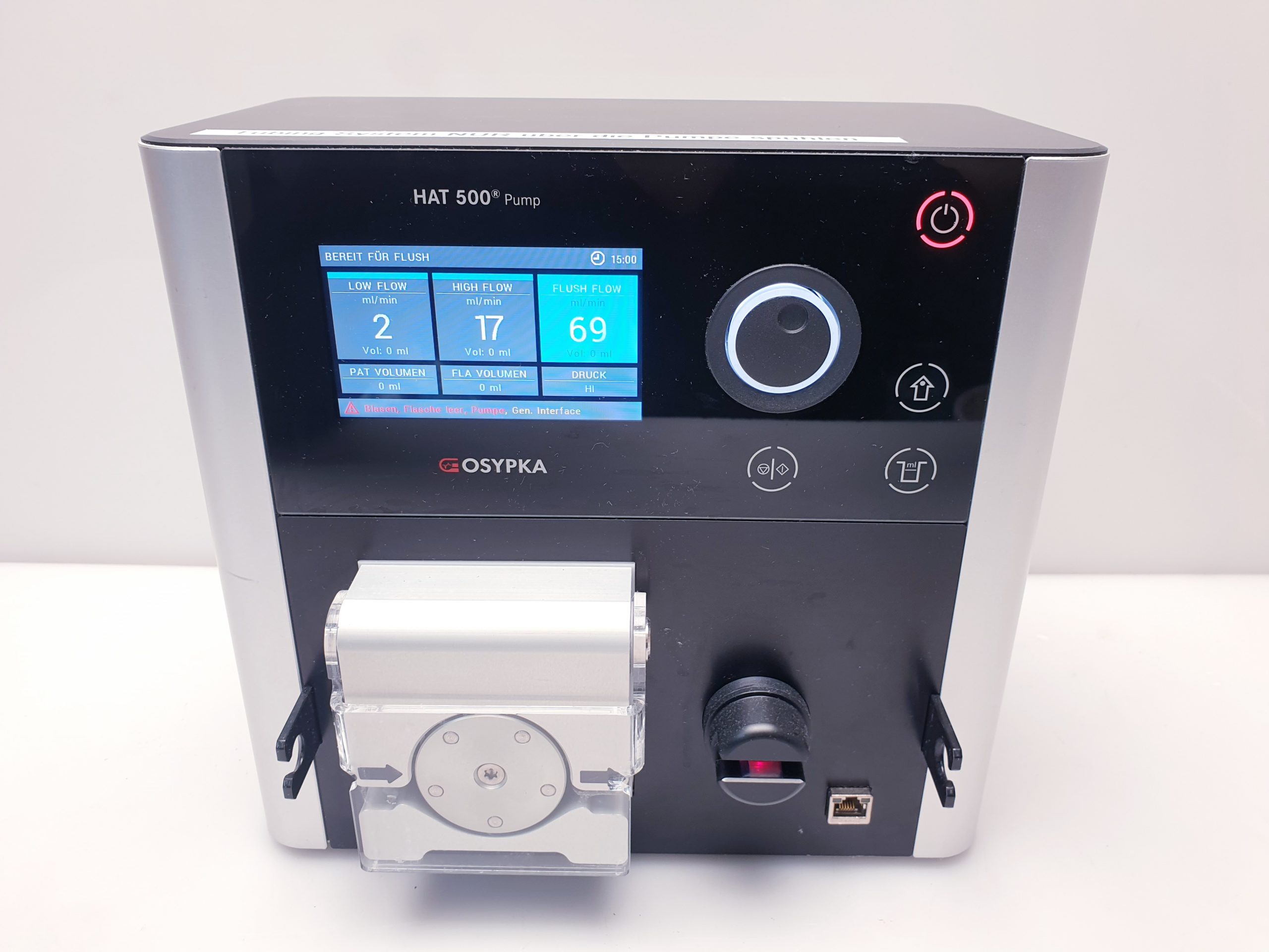 Osypka HAT500 Generator + HAT 500 Pumpe + Remote RF ablation generator thumbnail 17