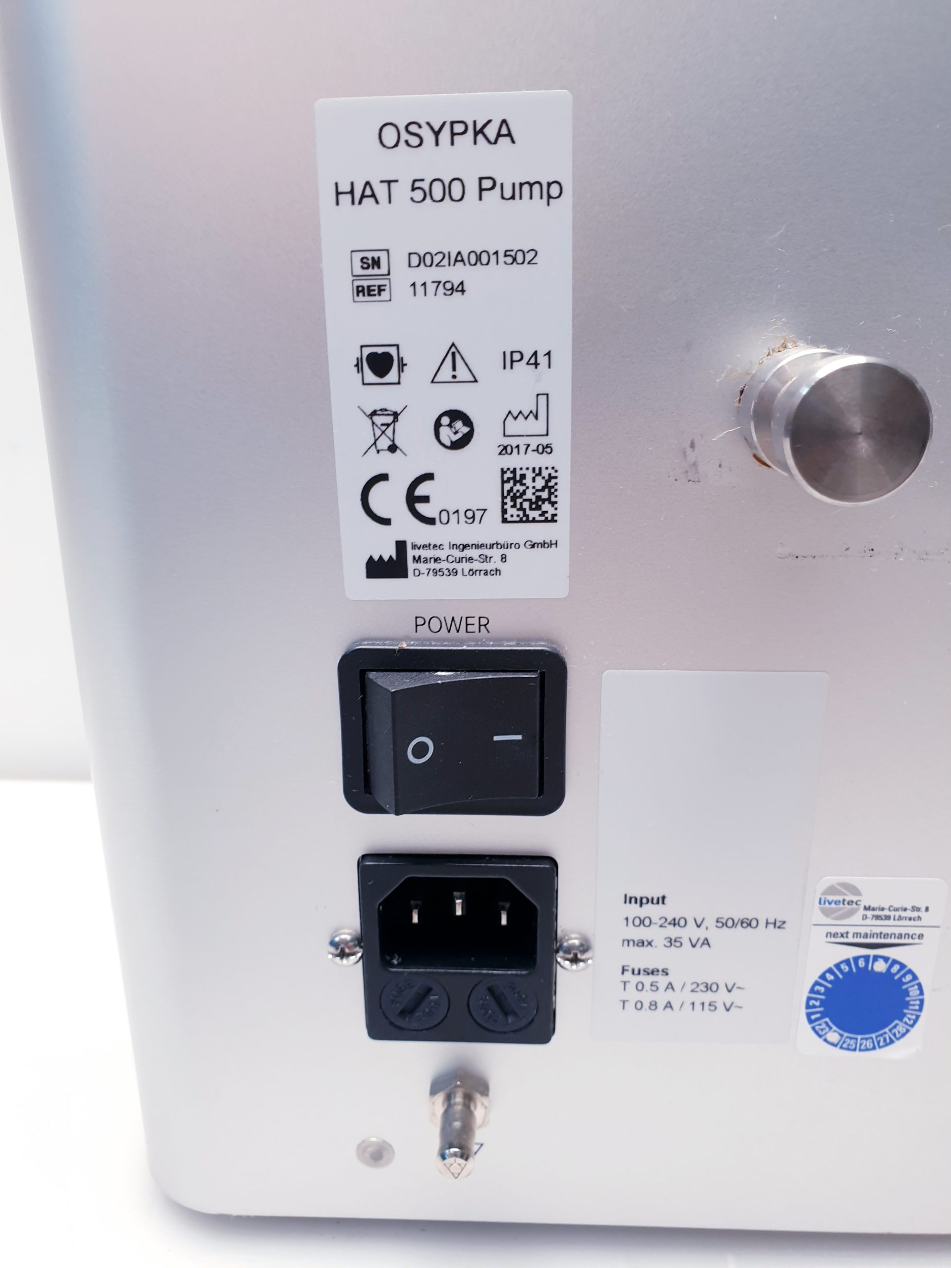 Osypka HAT500 Generator + HAT 500 Pumpe + Remote RF ablation generator thumbnail 21