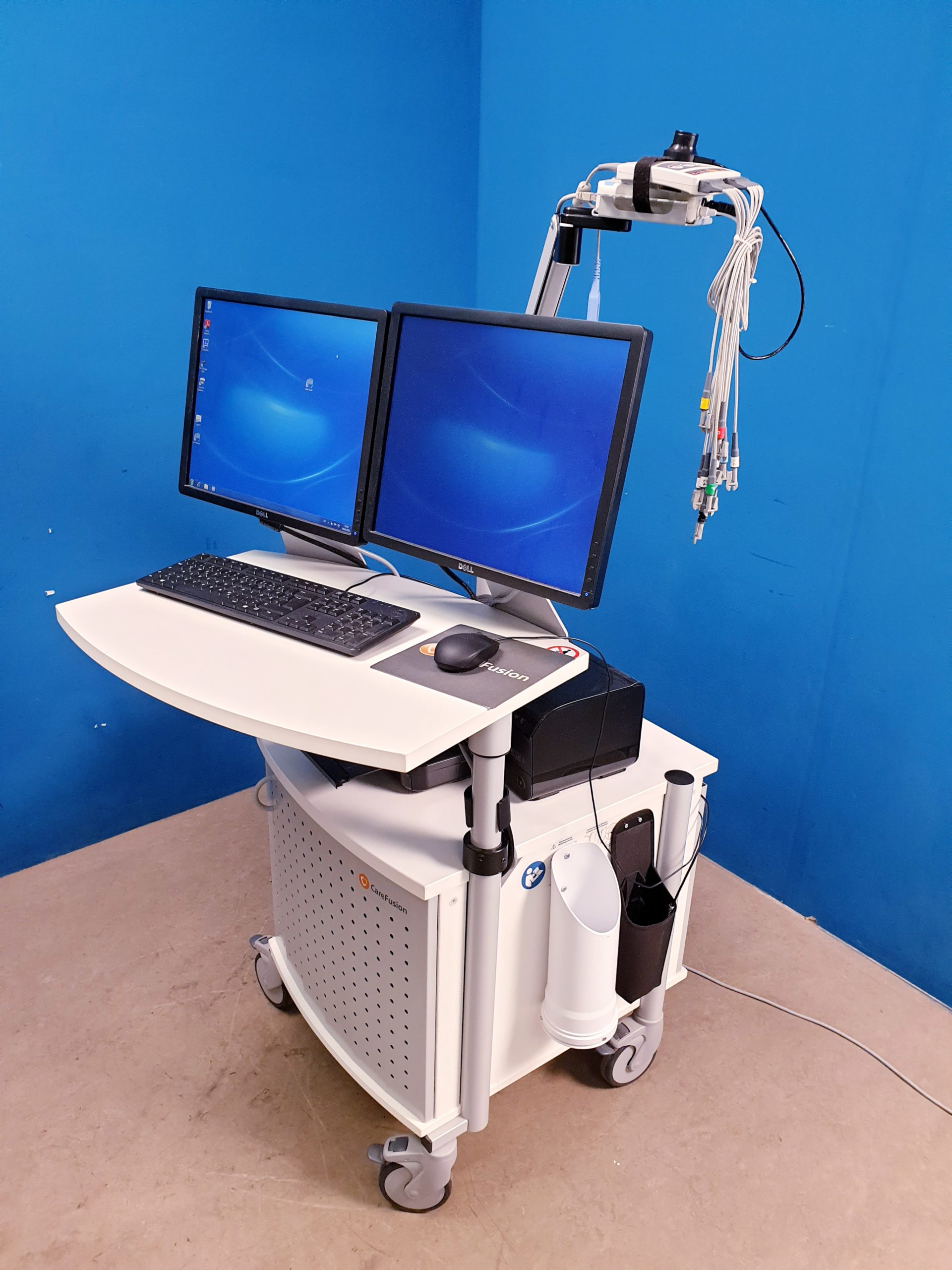 Viasys Jaeger Jäger + ERGOLINE Viasprint 200 Ergometer Ergospirometrie Einheit thumbnail 20