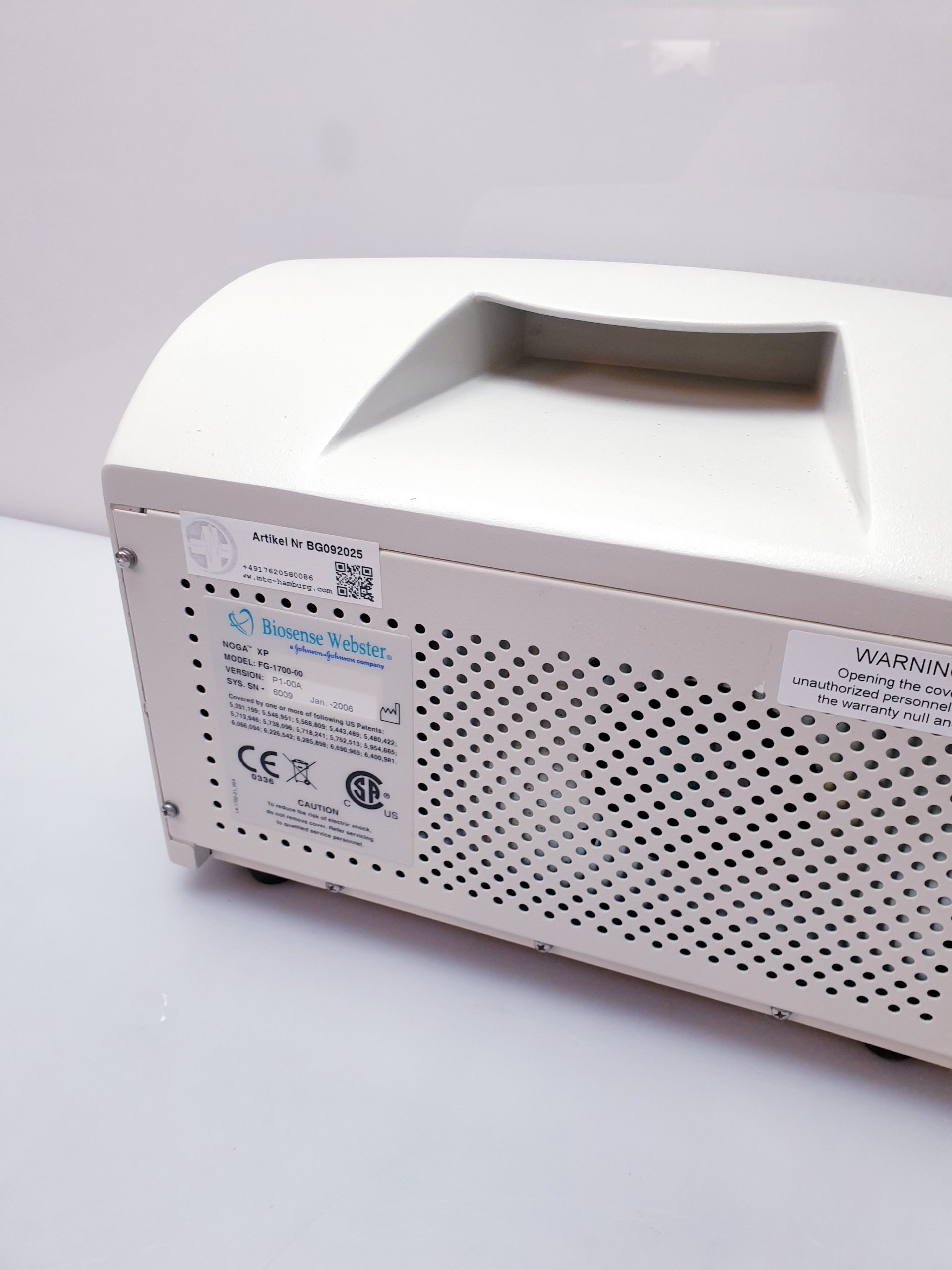 Biosense Johnson NOGA XP Cardiac Navigation System FG-1700-00 — image 1 of 6