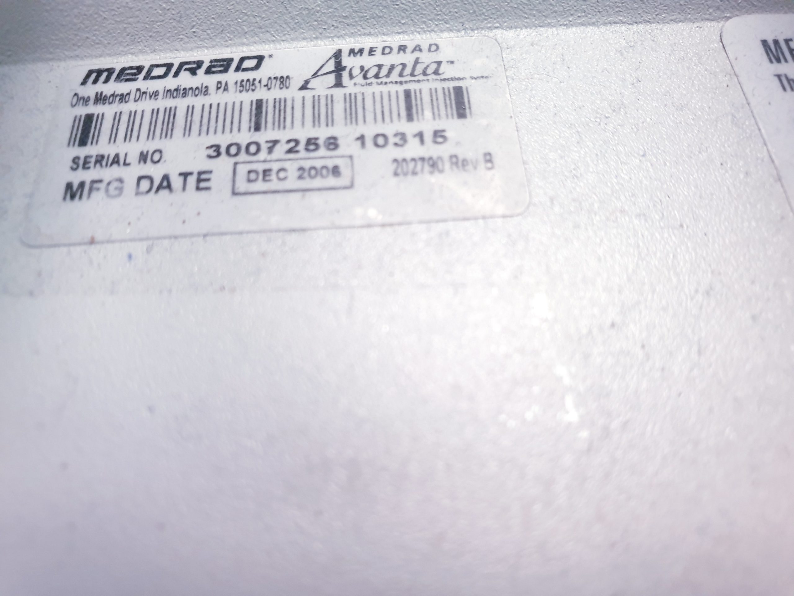 Medrad Avanta Contrast Injector – Injektor thumbnail 19