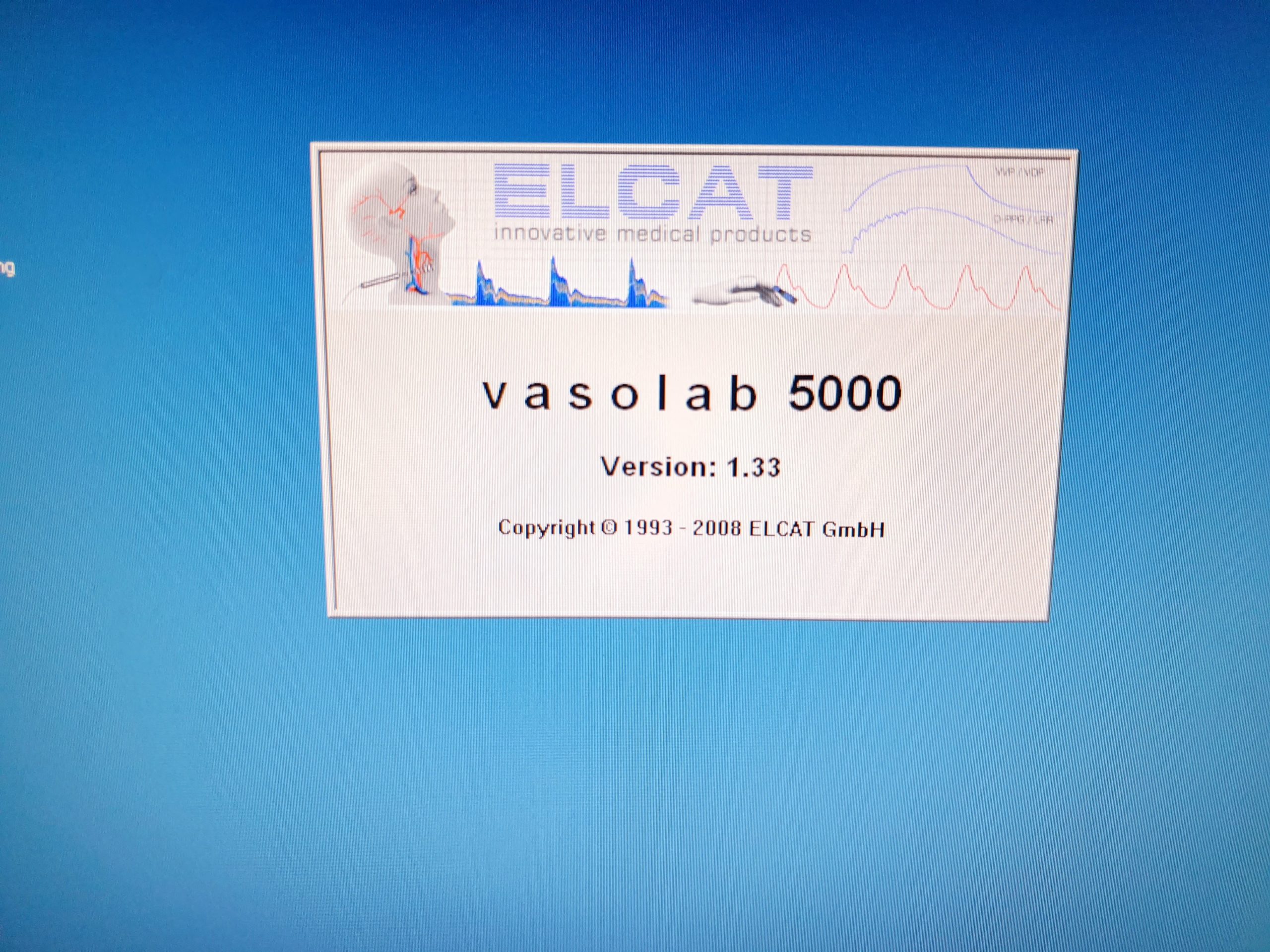 ELCAT Vasolab 5000 Vascular Diagnostic System thumbnail 5