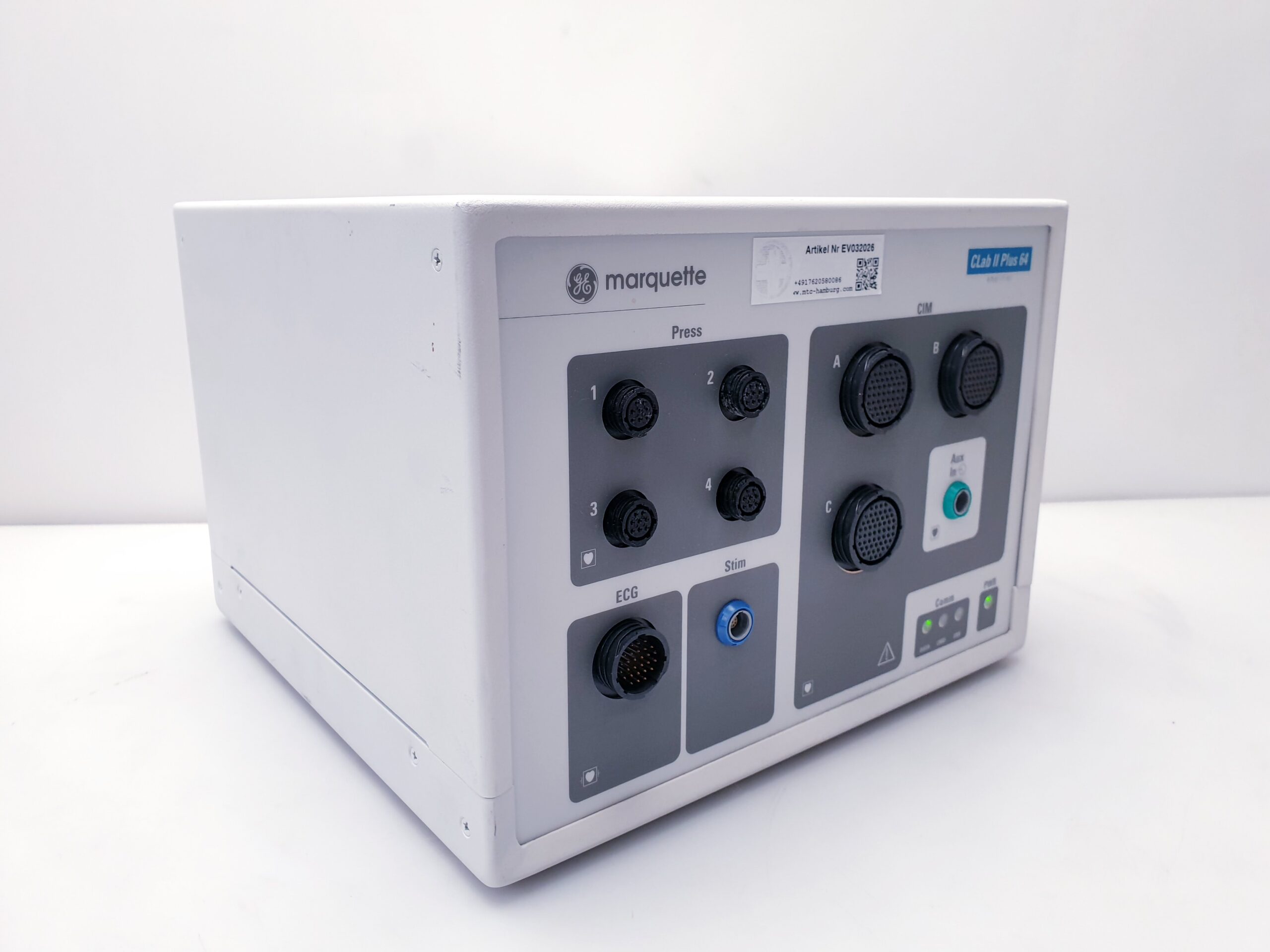 GE CLAB II PLUS 64 AMPLIFIER Medizinische Aufzeichnungsgeräte Monitor — image 1 of 4