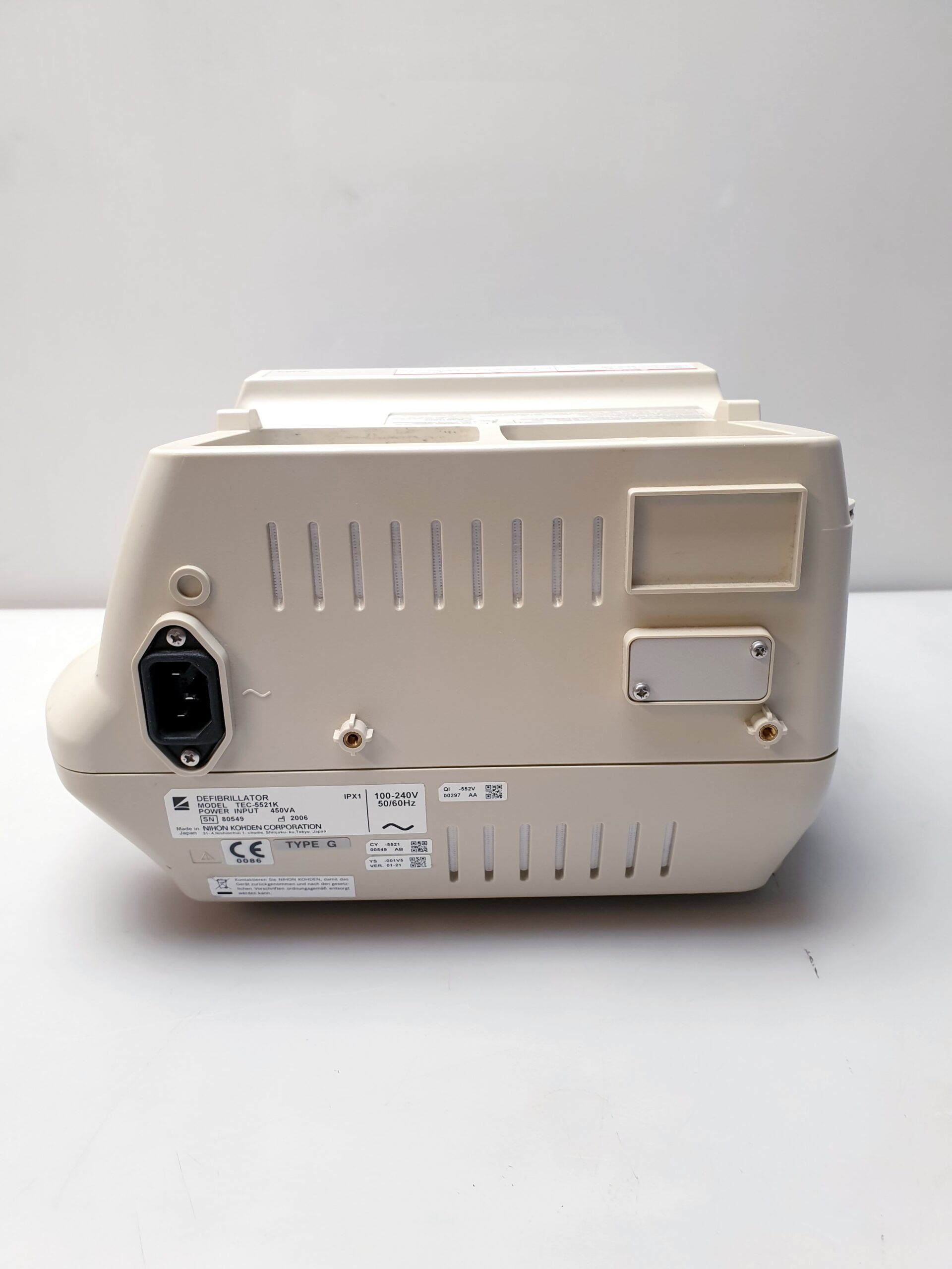 Nihon Kohden TEC-5521K Actibiphasic Cardiolife Defibrillator – Defi thumbnail 8