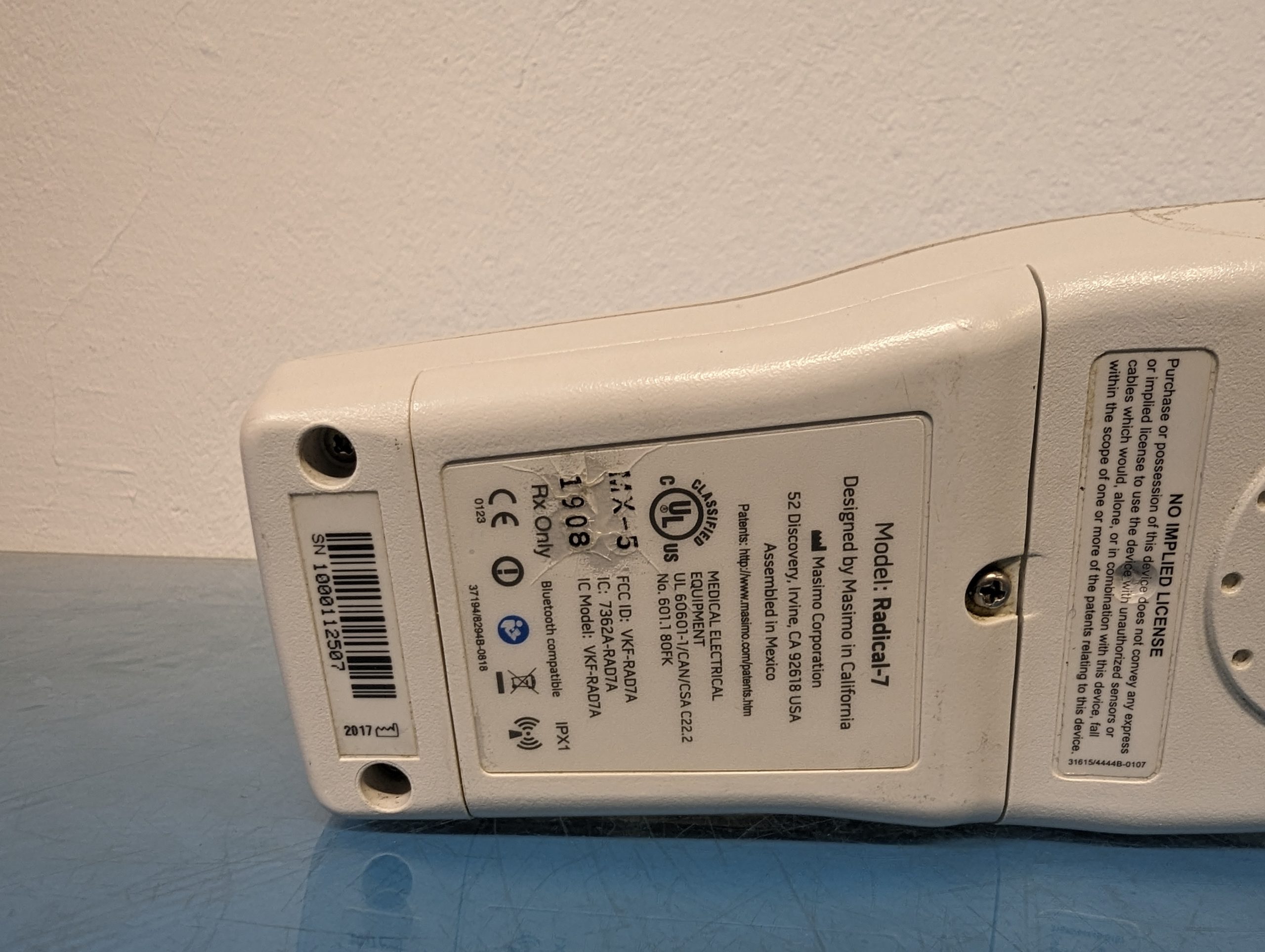 Masimo Set Radical 7 Bedienteil Signalextraktion Puls CO-Oximeter Patientenmonitor thumbnail 6