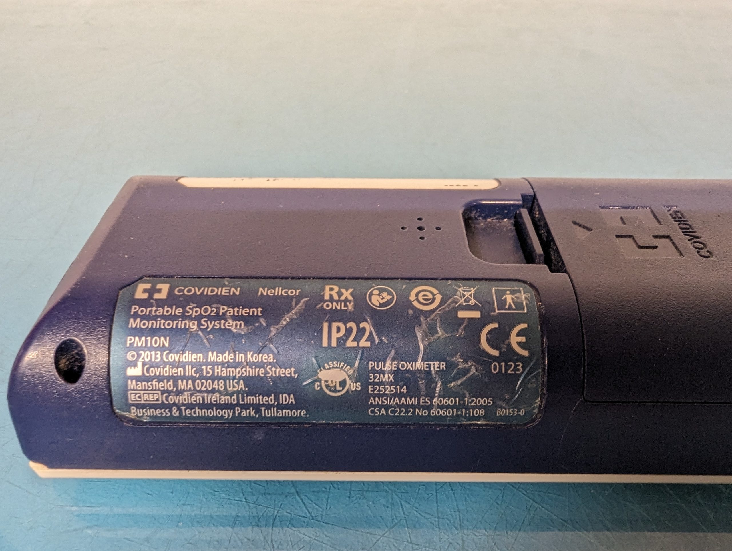 Nellcor PM10N Pulsoximeter, inkl. DS100A Sensor thumbnail 7