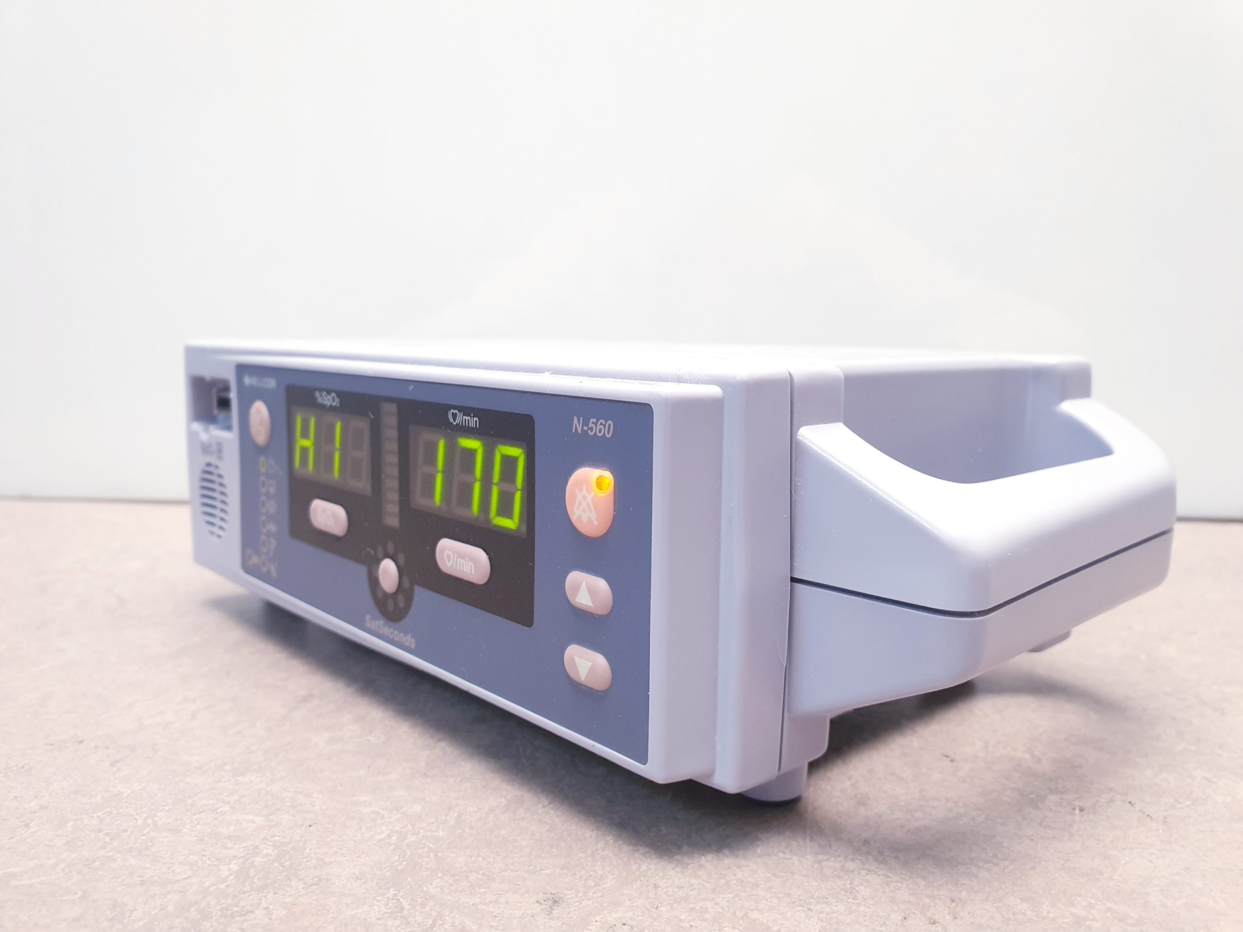 Nellcor N-560 SpO2 Pulsoximeter Sauerstoffmessgerät, Sauerstoffsättigung thumbnail 6