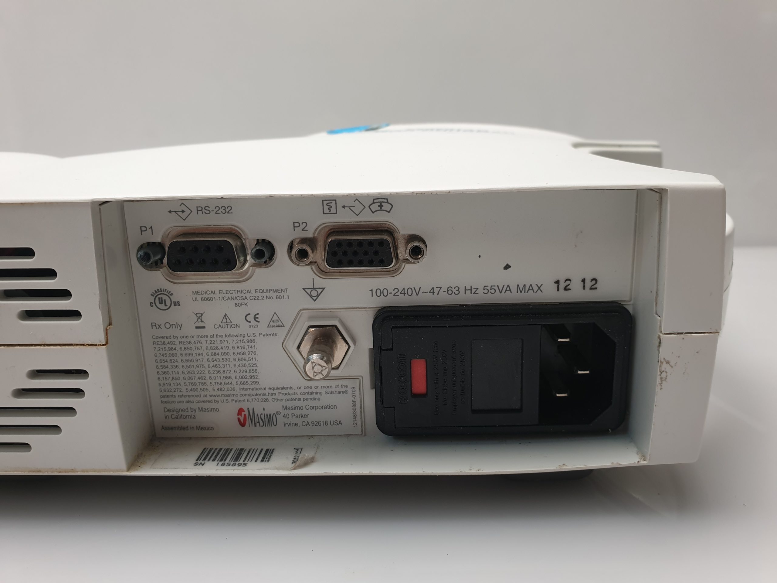 Masimo Radical 7 Rainbow Pulseoxymeter OhnFingersensor thumbnail 7