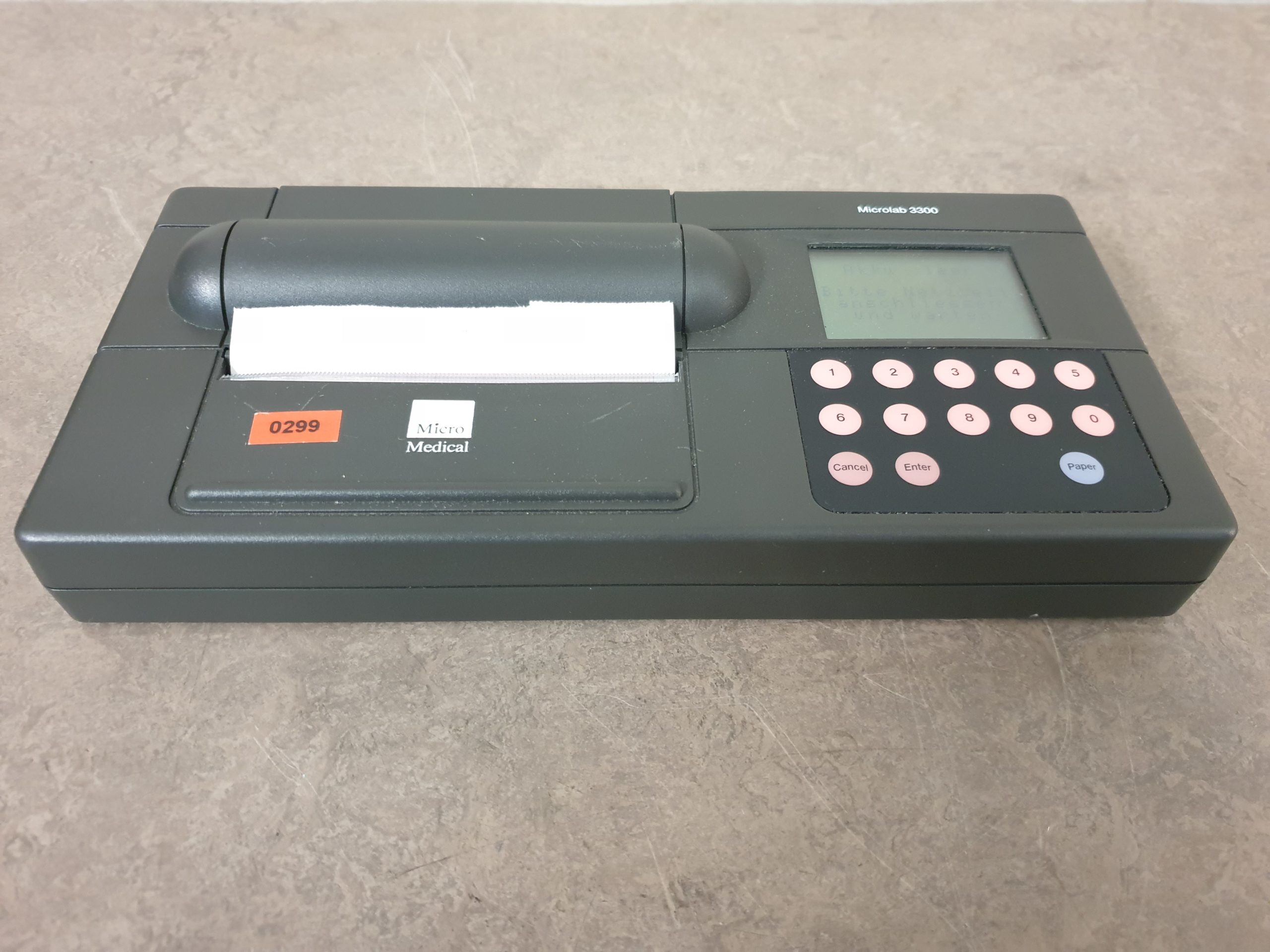MICRO MEDICAL MicroLab 3300 Spirometer Mk4 thumbnail 3