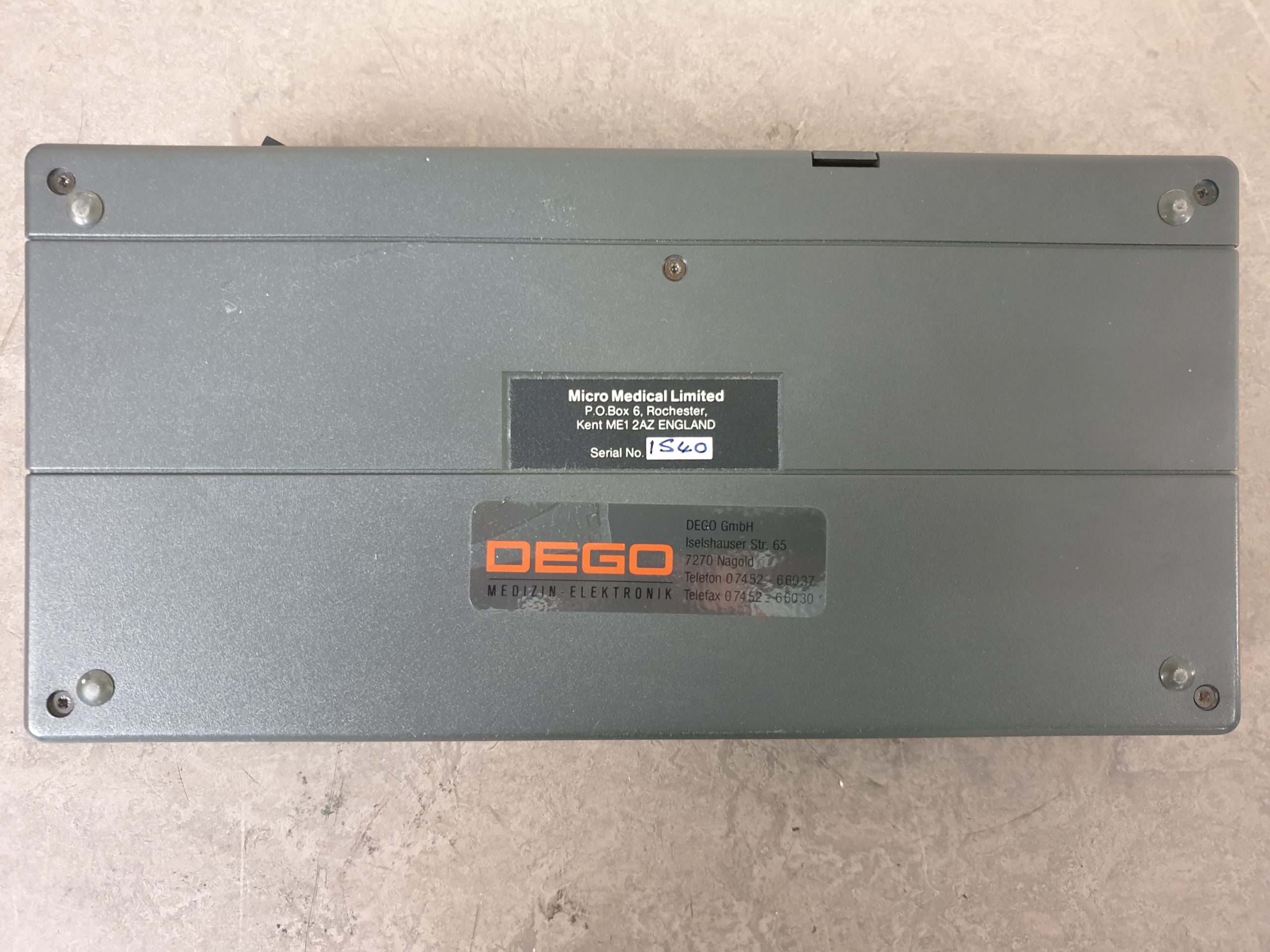 MICRO MEDICAL MicroLab 3300 Spirometer Mk4 thumbnail 7