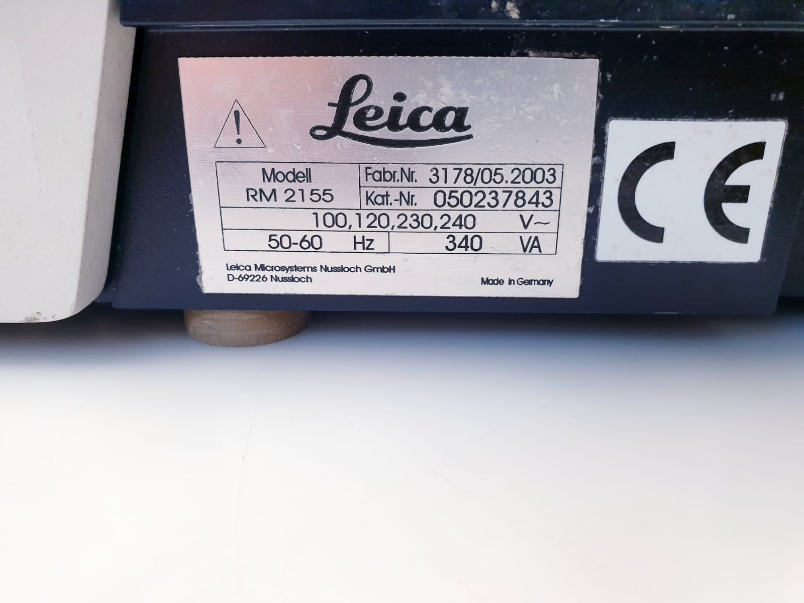 LEICA RM2155 – RM-2155 Mikrotome – -Mikrotom thumbnail 7