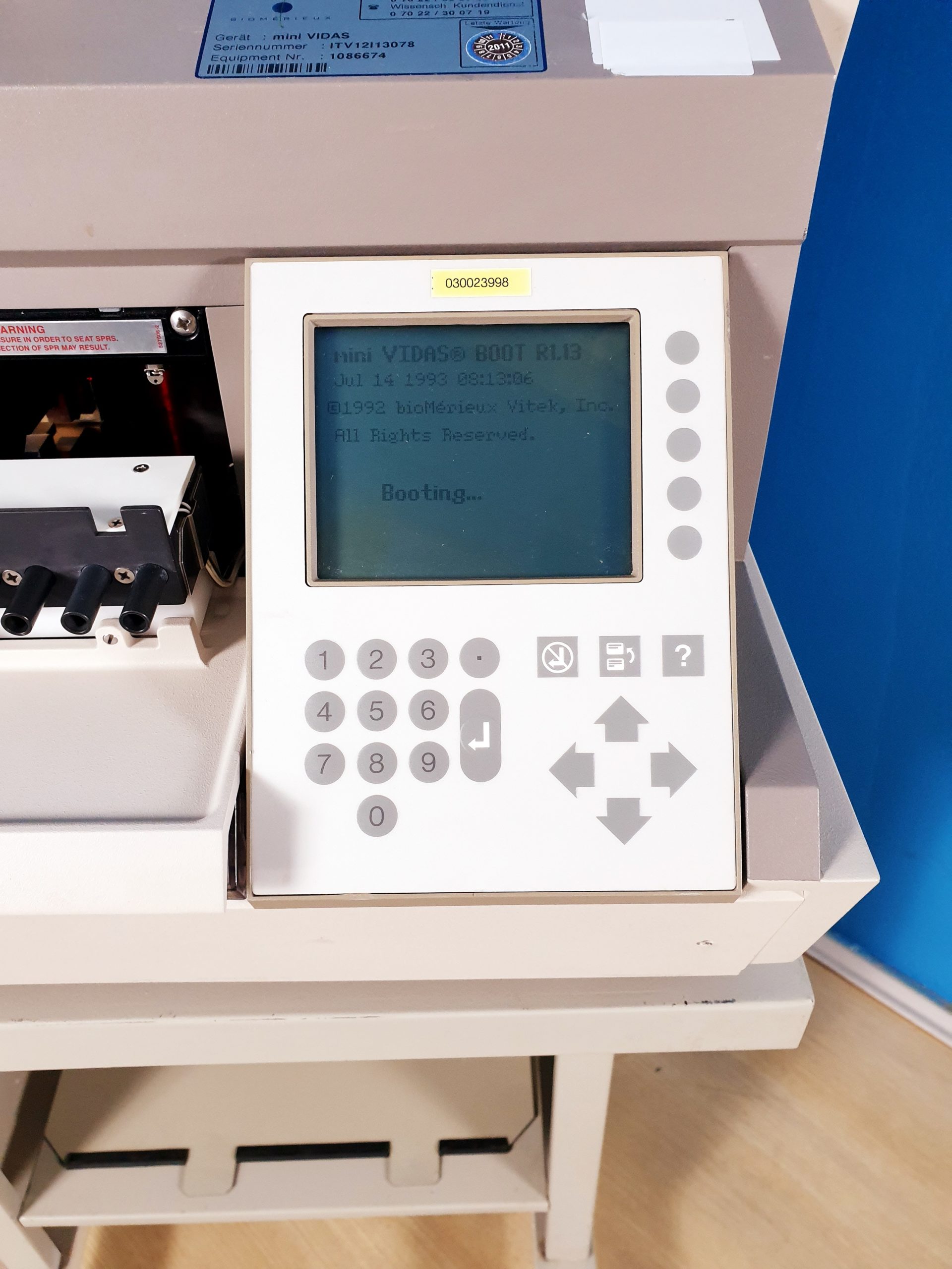 Biomerieux Minividas mini VIDAS Immunologisches Analysegerät thumbnail 2