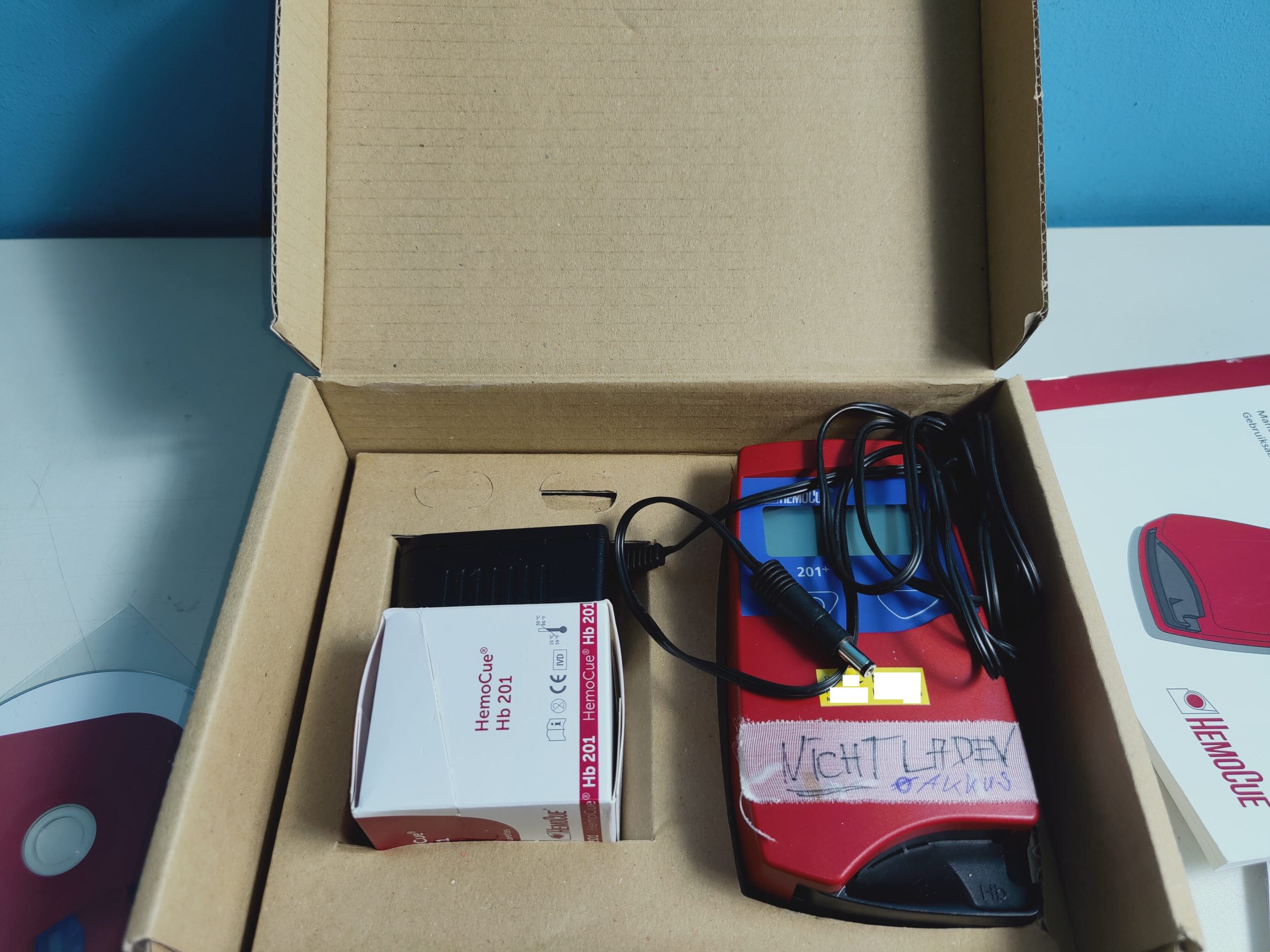 HemoCue Hb 201+ Analyse Analyzer blood analyzer — image 1 of 1