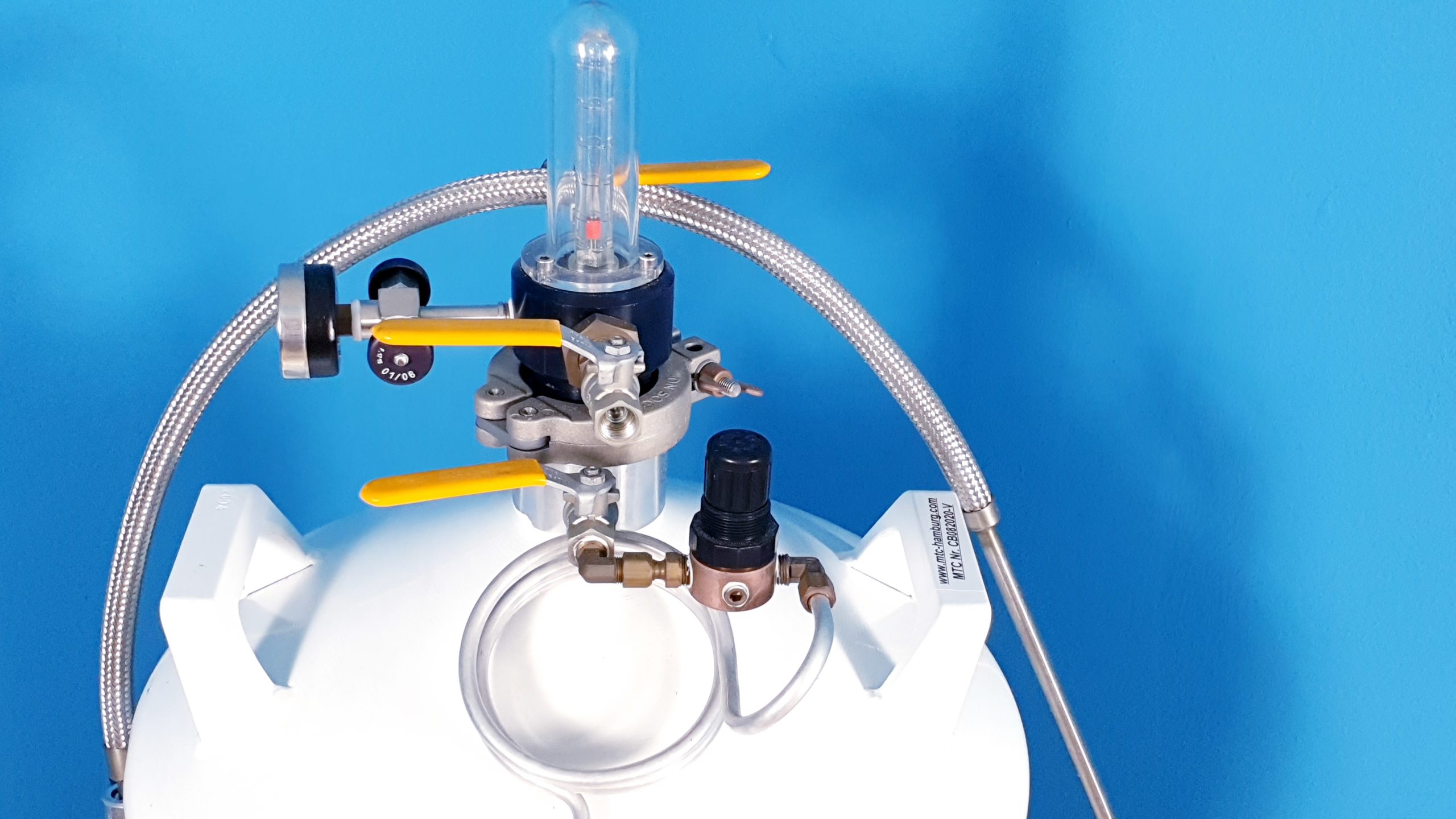Air Liquide TP60 // TP 60 Stickstoffbehälter Cryogebhälter Liquid Nitrogen thumbnail 2