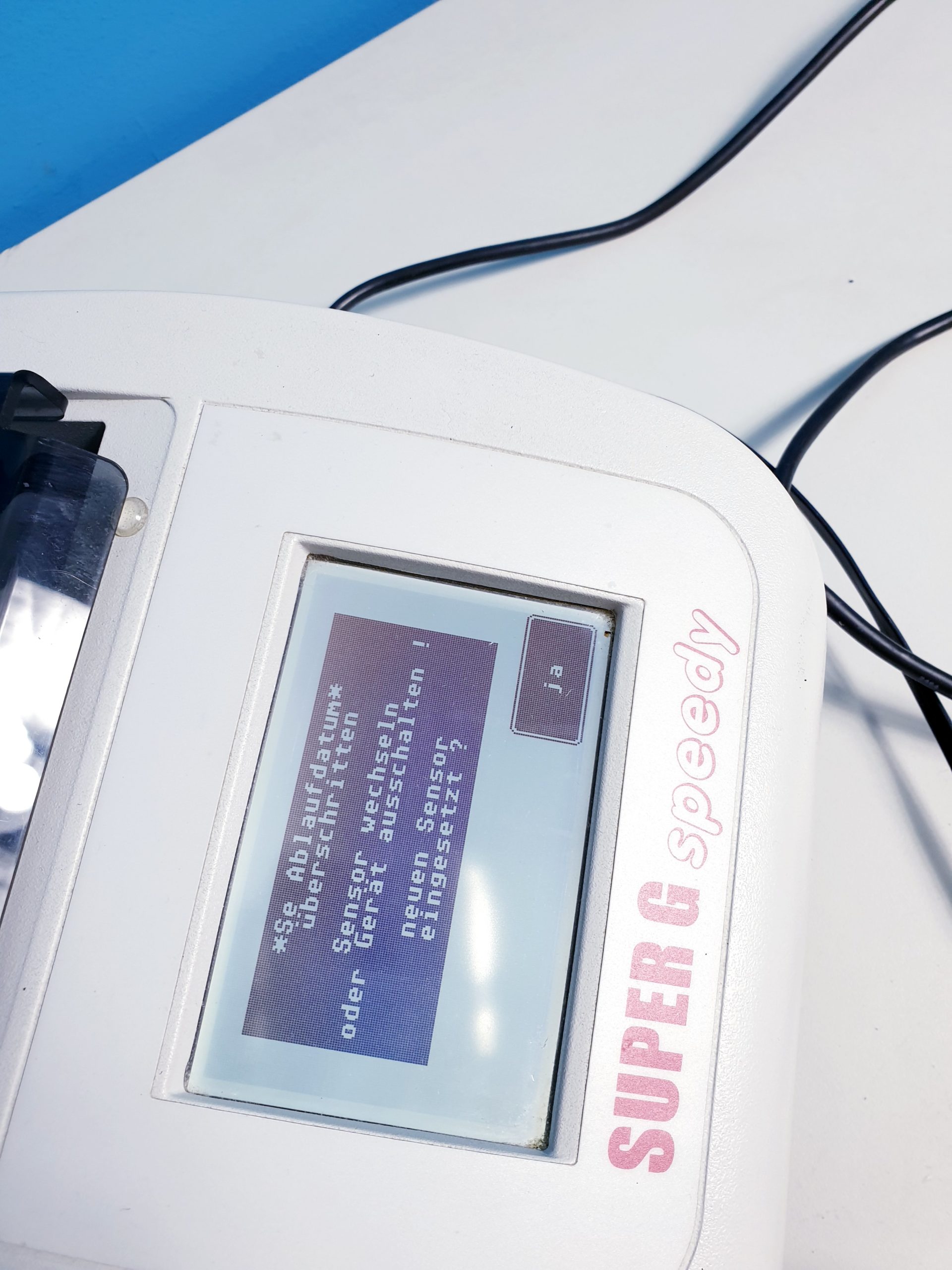 SUPER G Speedy Glucometer Super GL Speedy with carousel for 60 samples. Measures glucose and lactate. thumbnail 6