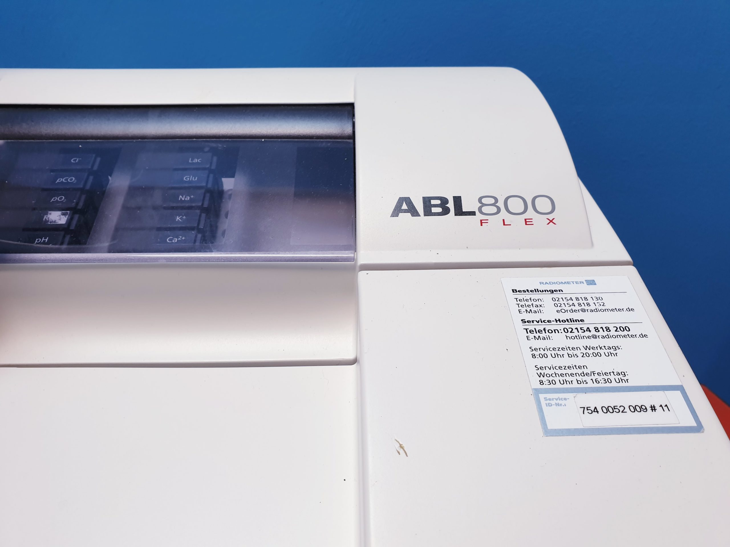 Radiometer ABL800Flex ABL815 Blutgasanalysenautomat // Blutgasanalysegeät thumbnail 2