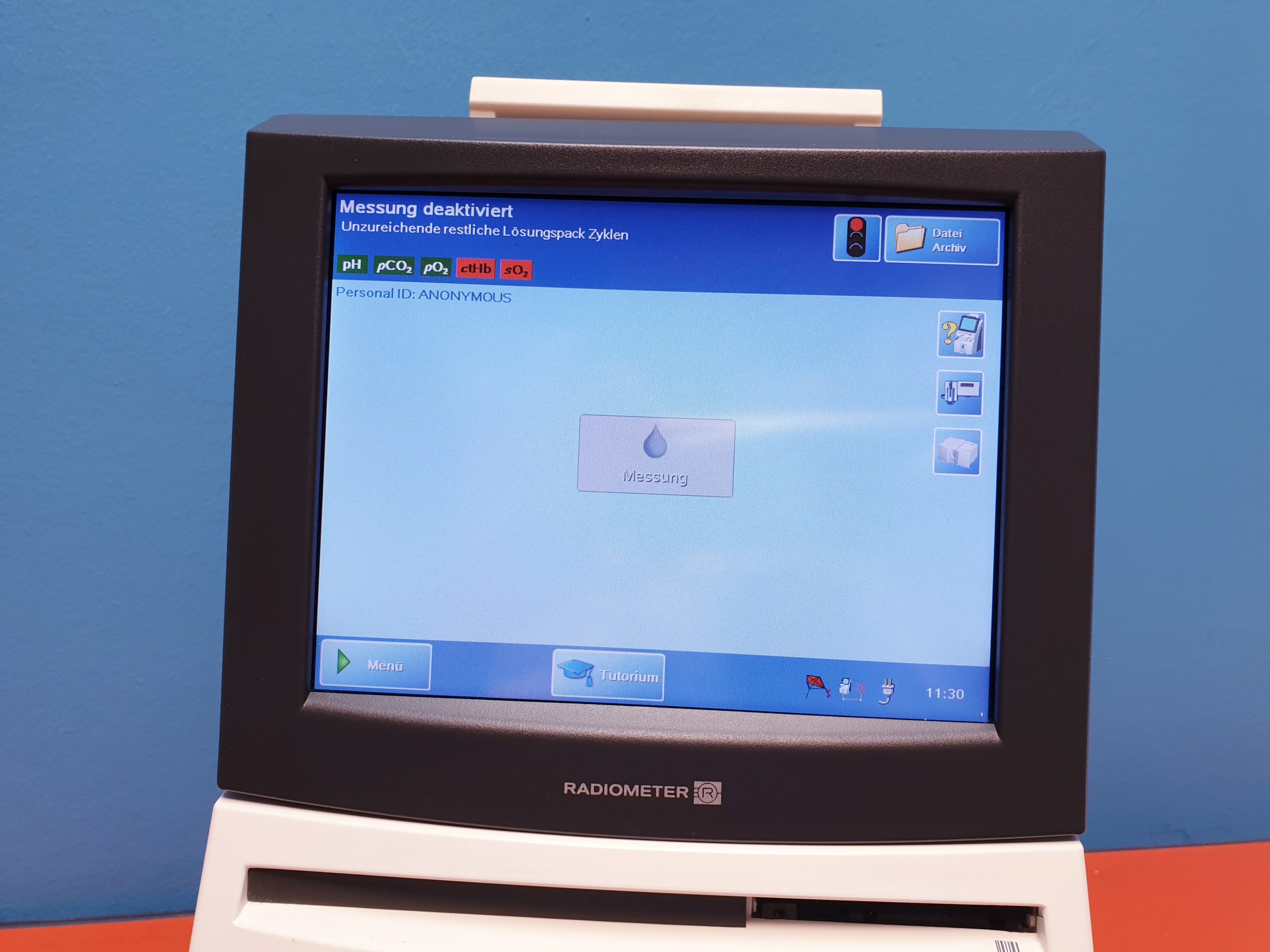 Radiometer ABL80 Flex CO-OX Blutgasanalysenautomat // Blutgasanalysegeät — image 1 of 3