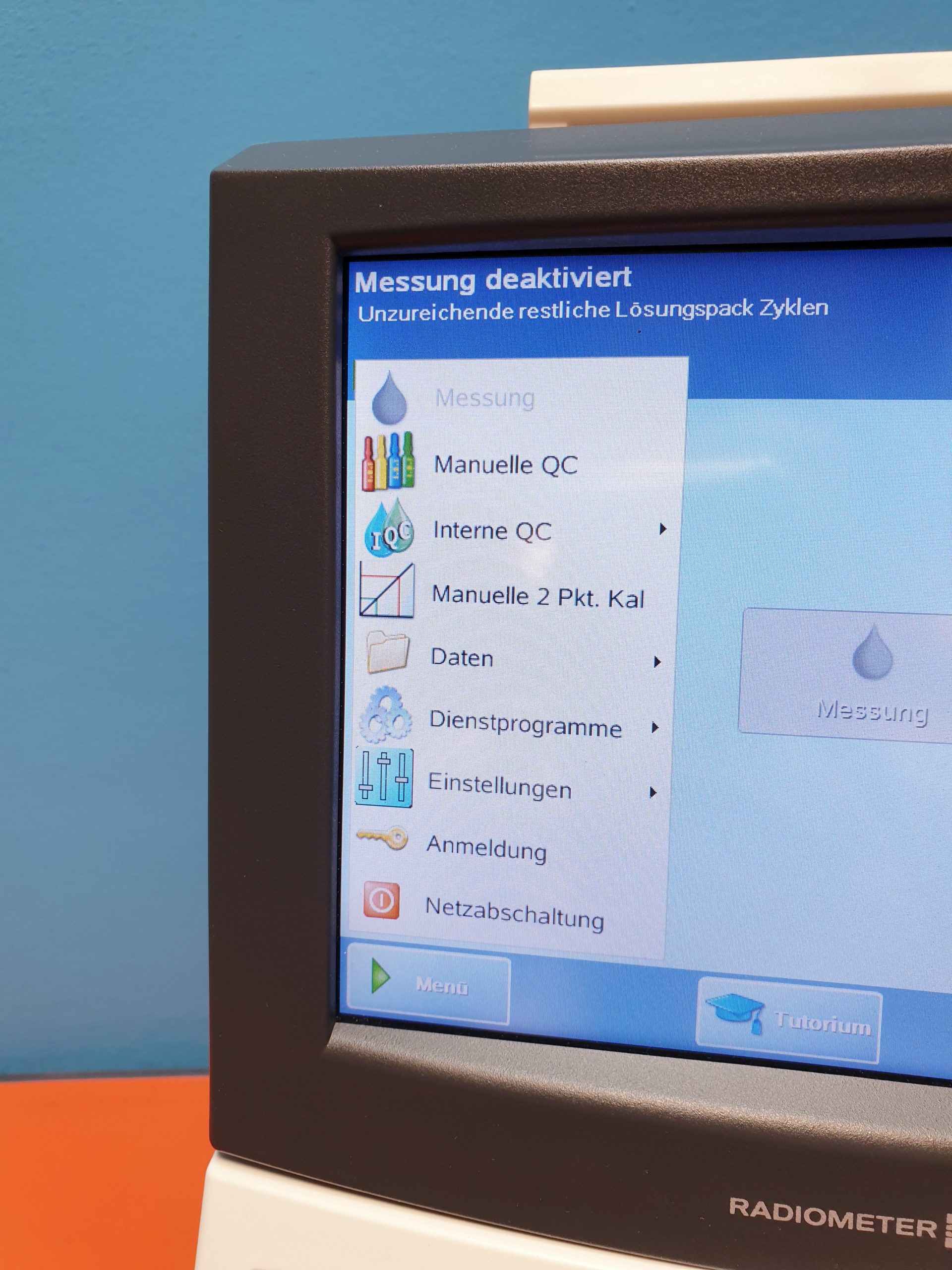 Radiometer ABL80 Flex CO-OX Blutgasanalysenautomat // Blutgasanalysegeät thumbnail 2