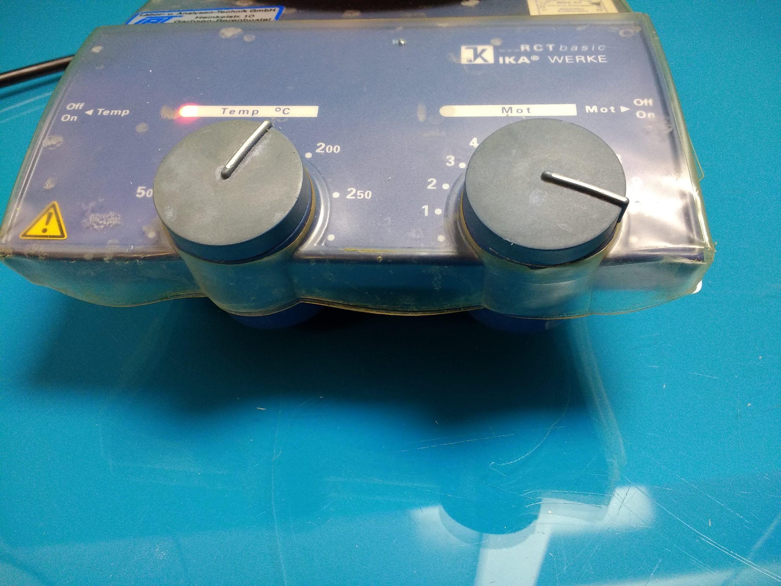 IKA Werke RCT Basic Digital Hot Plate Magnetic thumbnail 3