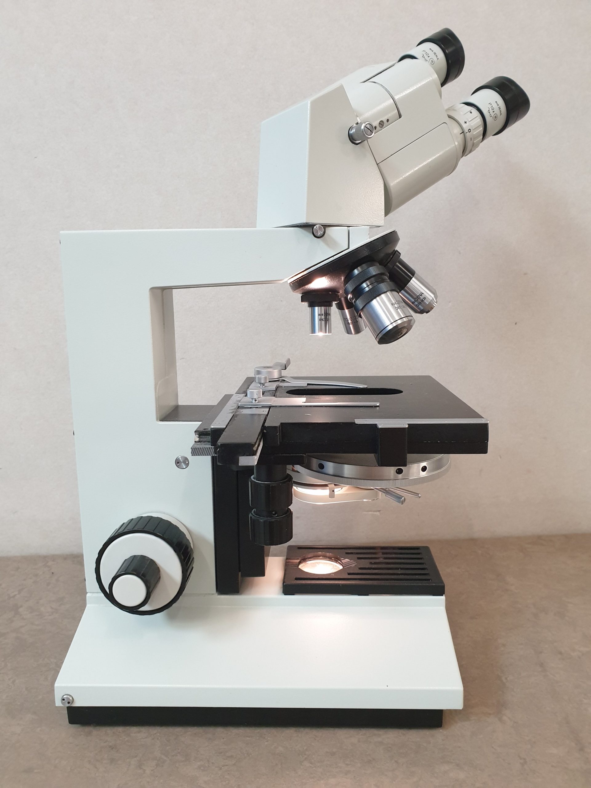 Carl Zeiss Jena Laboval 4 Labormikroskop Mikroskop thumbnail 5