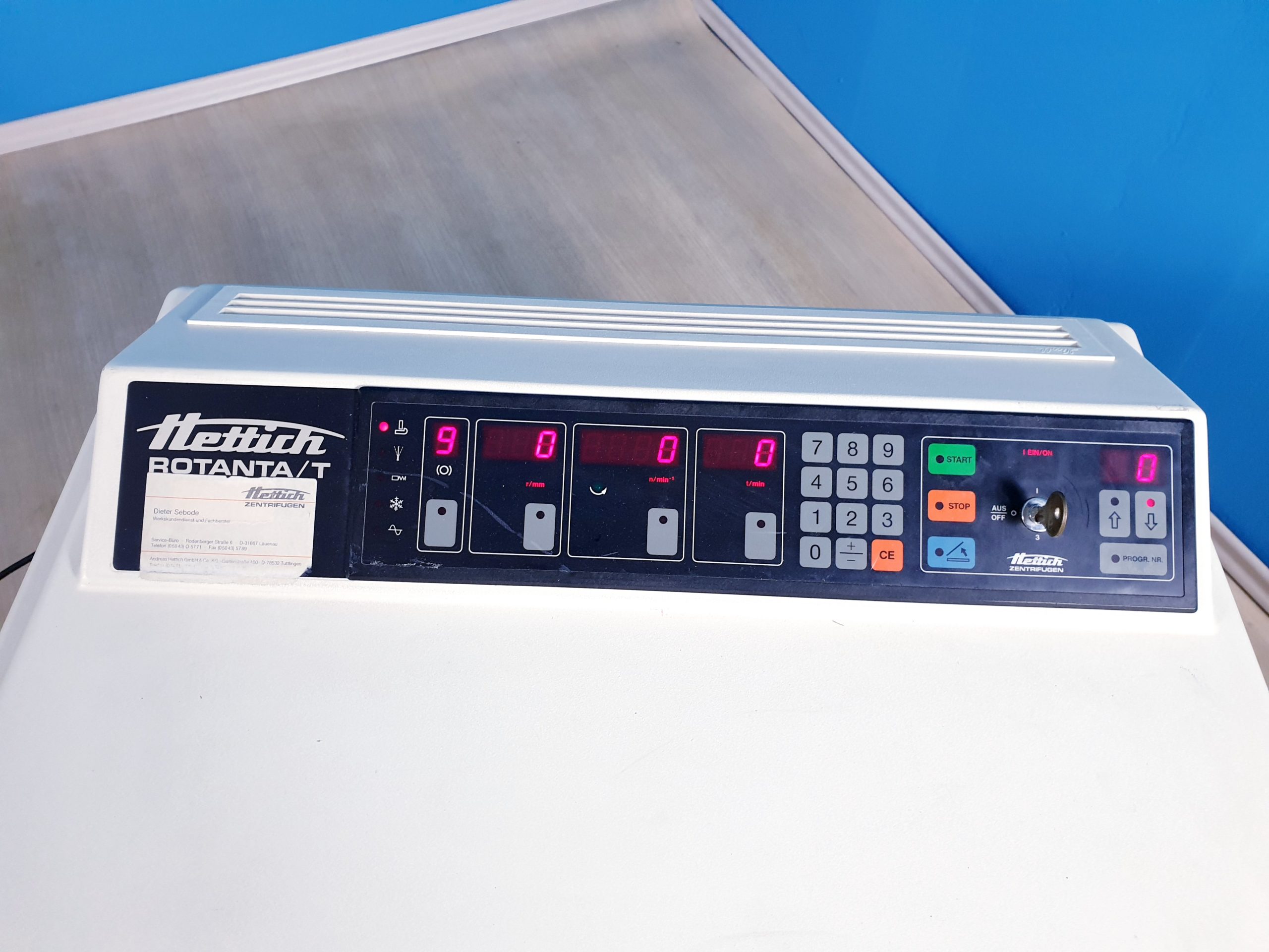 Zentrifuge HETTICH Rotanta T (Typ 4402 / 4000 U/min thumbnail 4