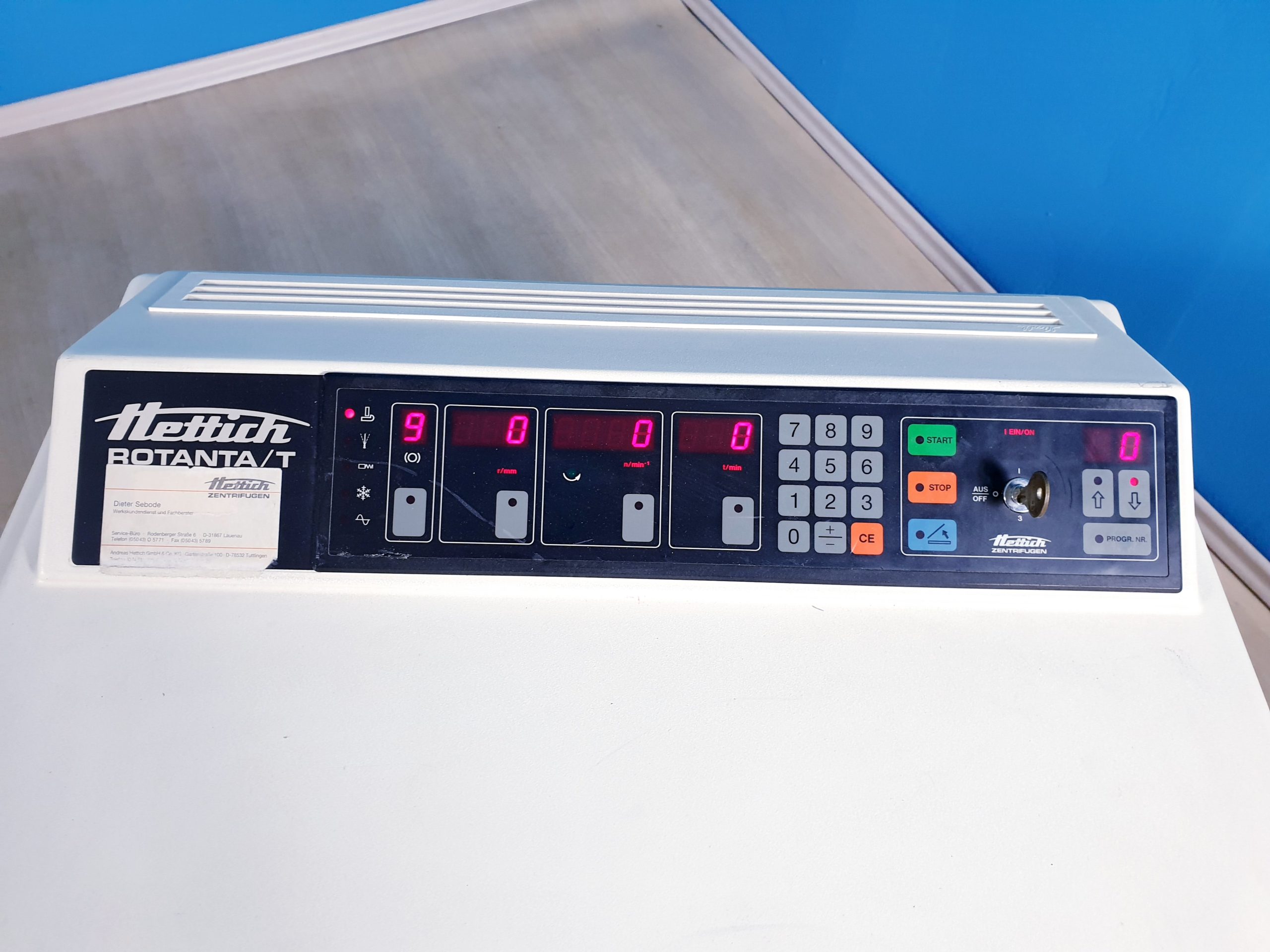 Zentrifuge HETTICH Rotanta T (Typ 4402 / 4000 U/min thumbnail 5