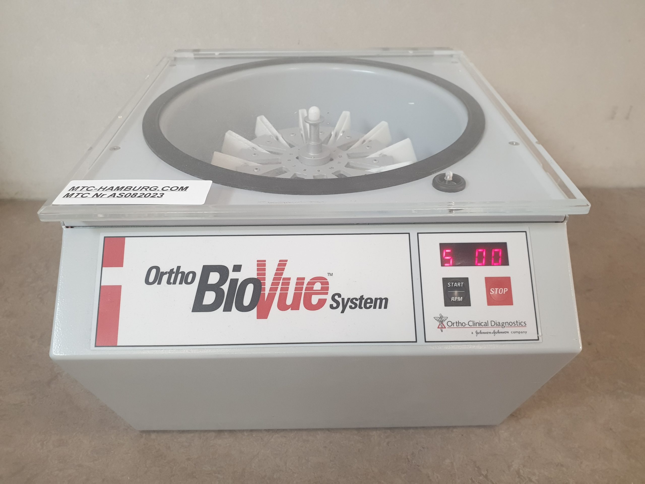 Ortho BioVue System Clinical Diagnostics Lab Centrifuge Cell Mixer — image 1 of 8