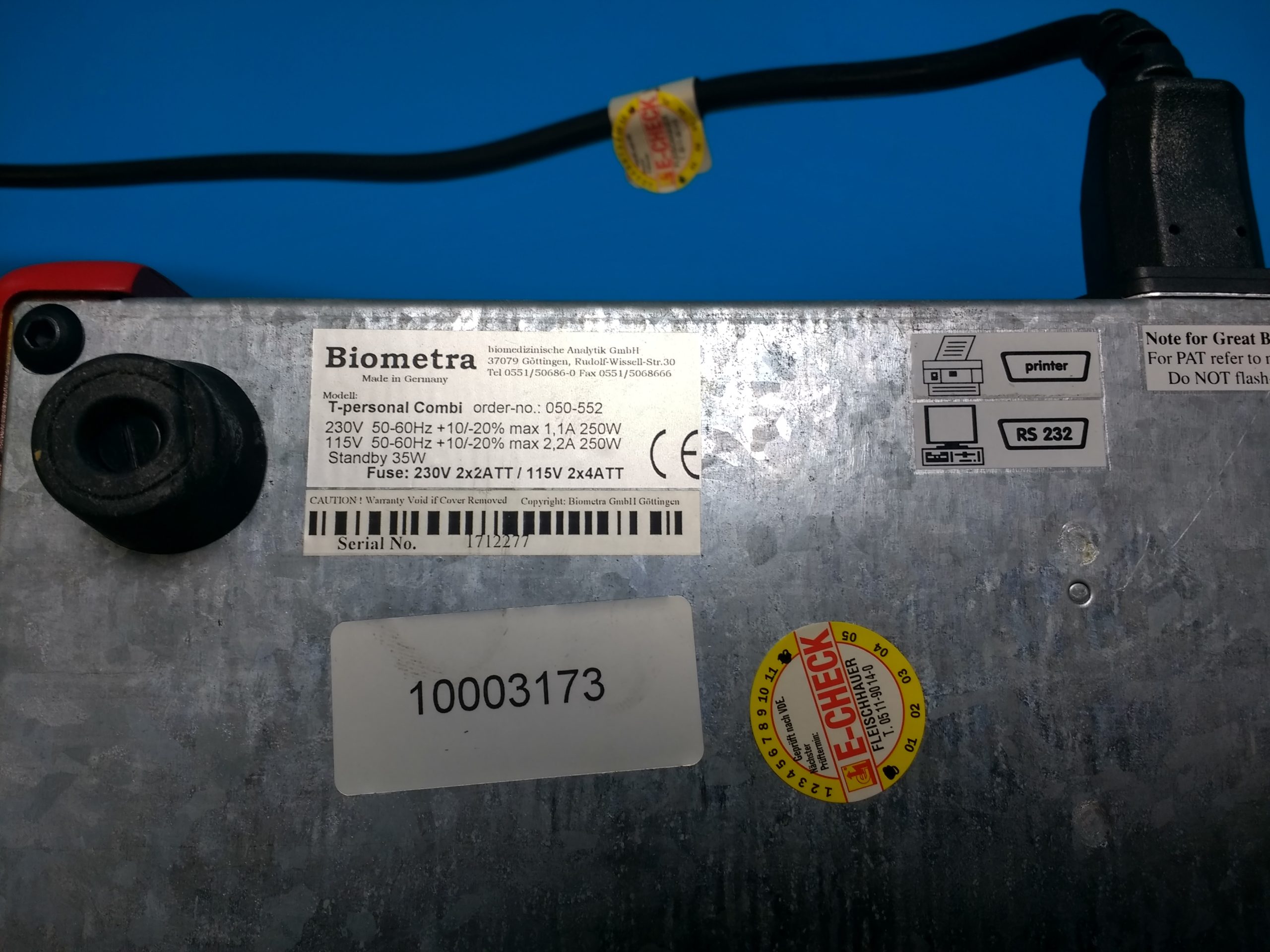 Biometra T-Personal Combi Thermocycler thumbnail 4