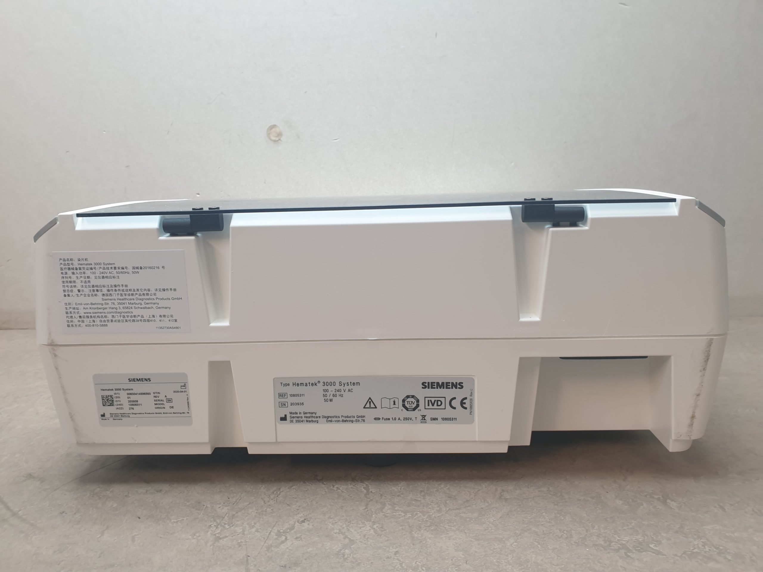 Siemens Hematek 3000 Slider Stainer System thumbnail 3