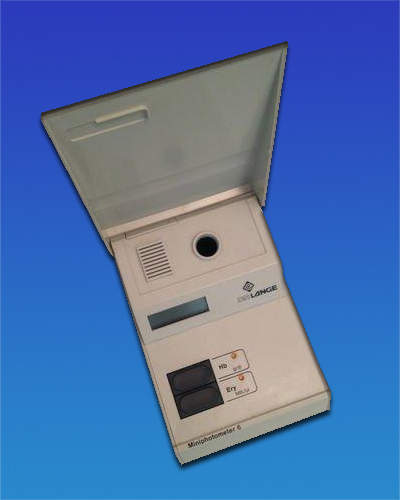 Miniphotometer 6 Dr. Lange Zur Ermittlung von Erythrocyten- , Hämatokrit-und Hämoglobinmessungen — image 1 of 1