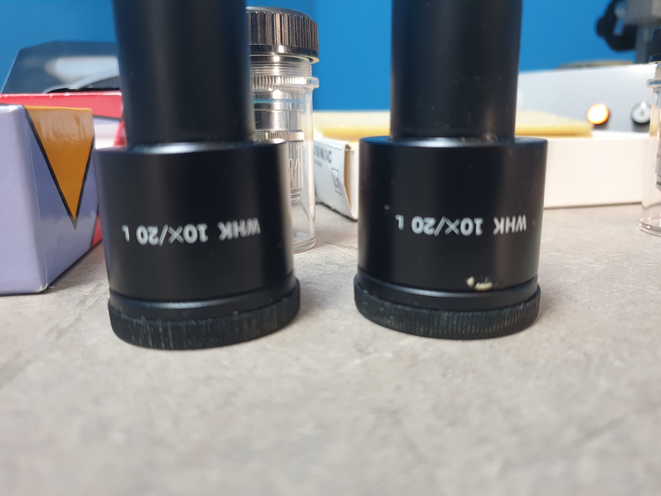 Carl Zeiss BHT Diskussionsmikroskop Universal Mikroskop Durchlicht DIC Polarisation mit Zubehör thumbnail 8