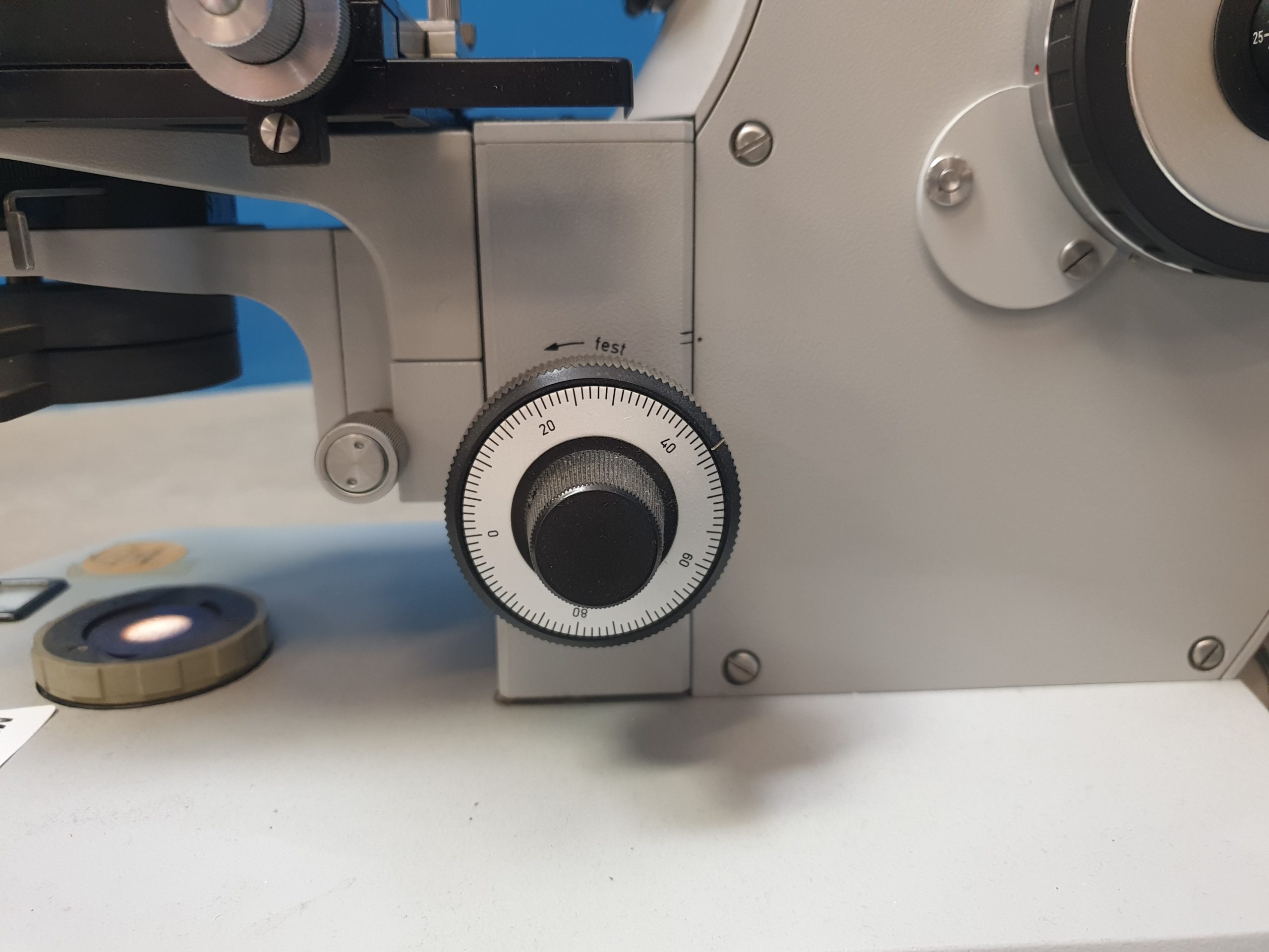 Carl Zeiss BHT Diskussionsmikroskop Universal Mikroskop Durchlicht DIC Polarisation mit Zubehör thumbnail 9