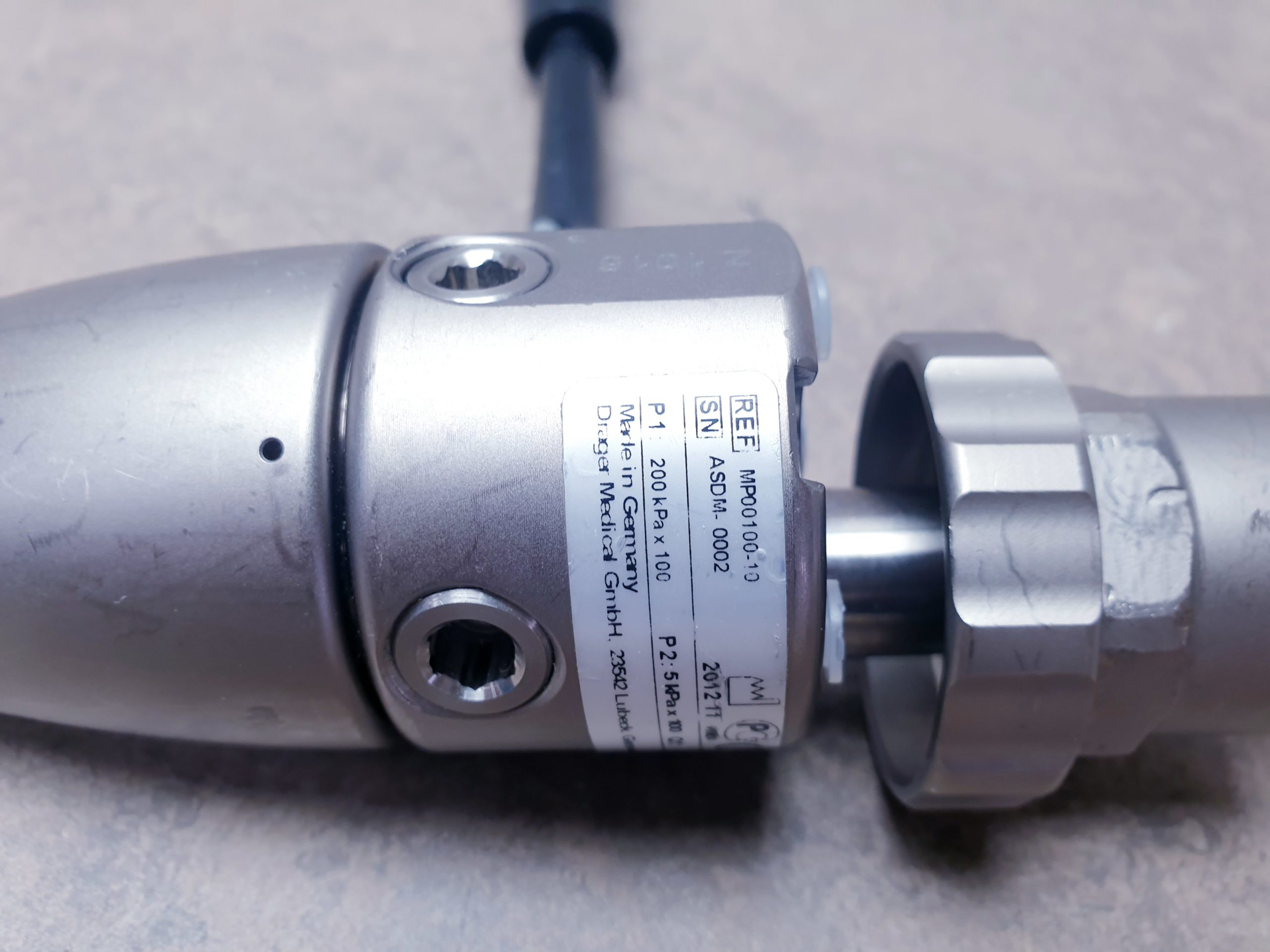 Dräger MO00100-10 Druckminderer mit Anschluss thumbnail 9