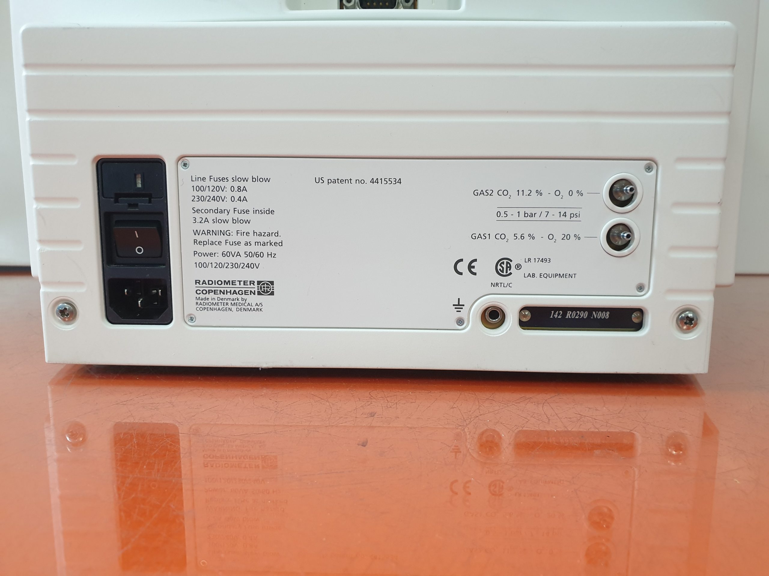 Radiometer Copenhagen ABL-5 // ABL 5 ABL5 Blut Gas Analysator thumbnail 6
